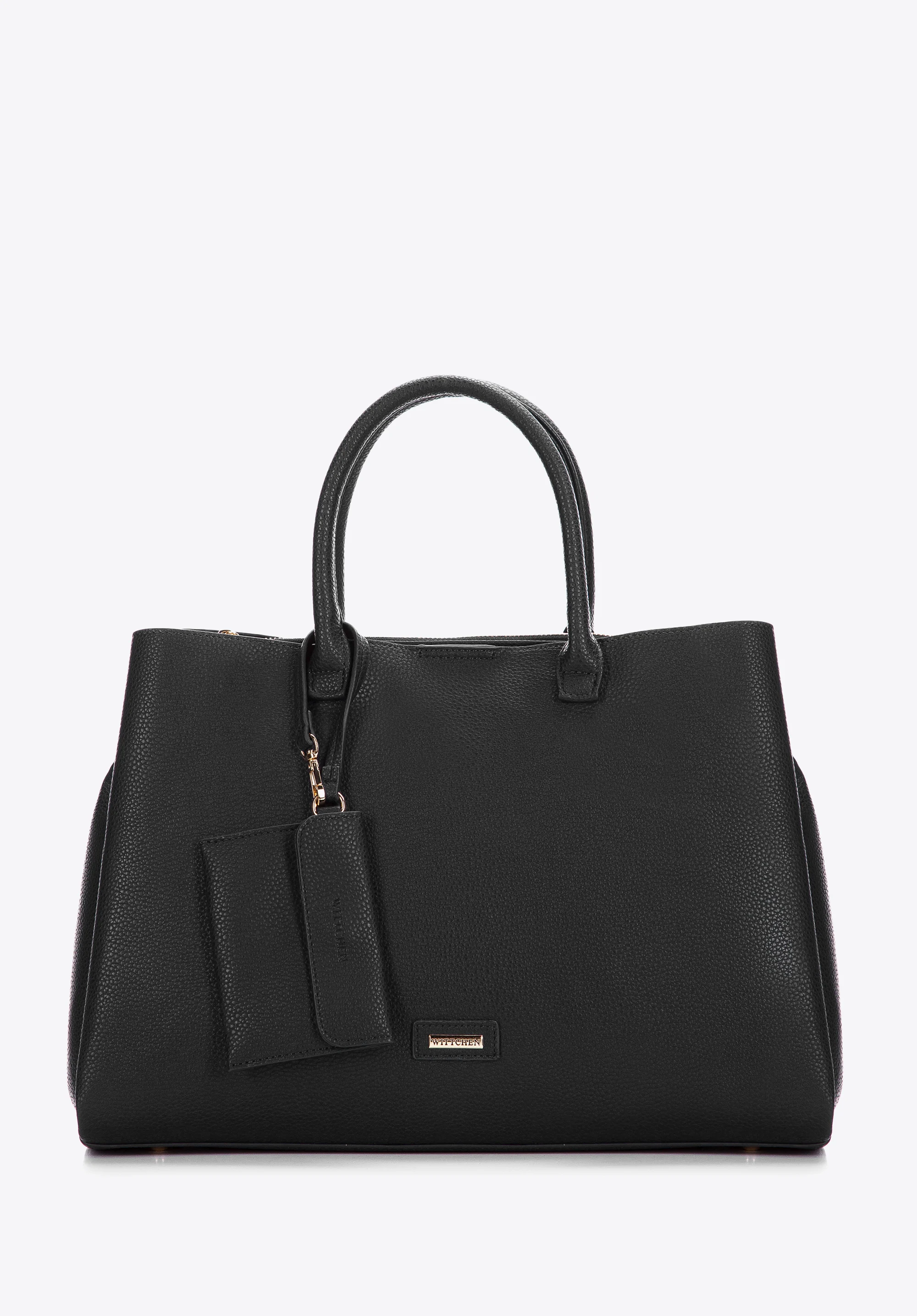 Torba kuferek z zamykaną przegrodą