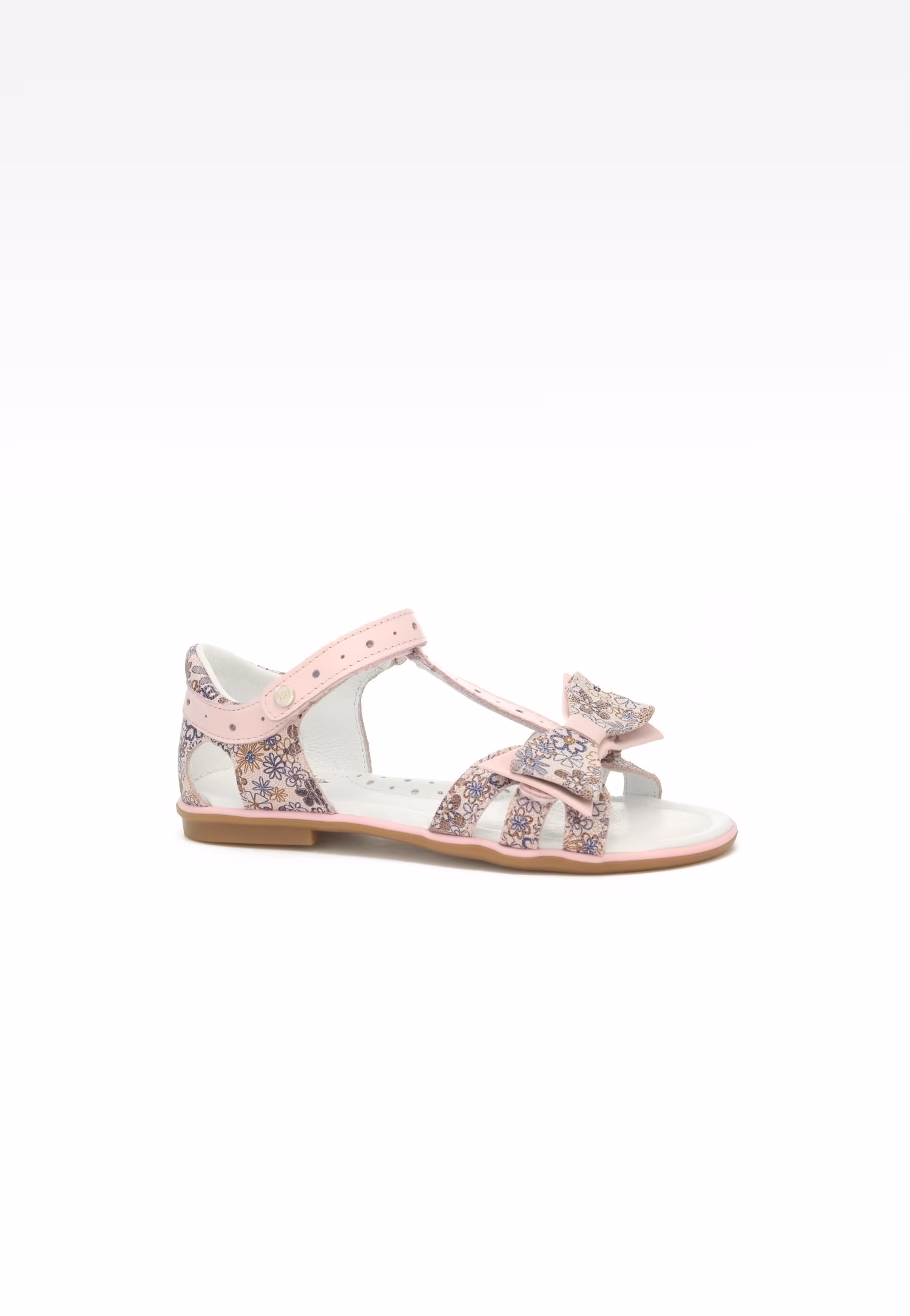 Sandały BARTEK 19182002 II, dla dziewcząt, ciemy róż