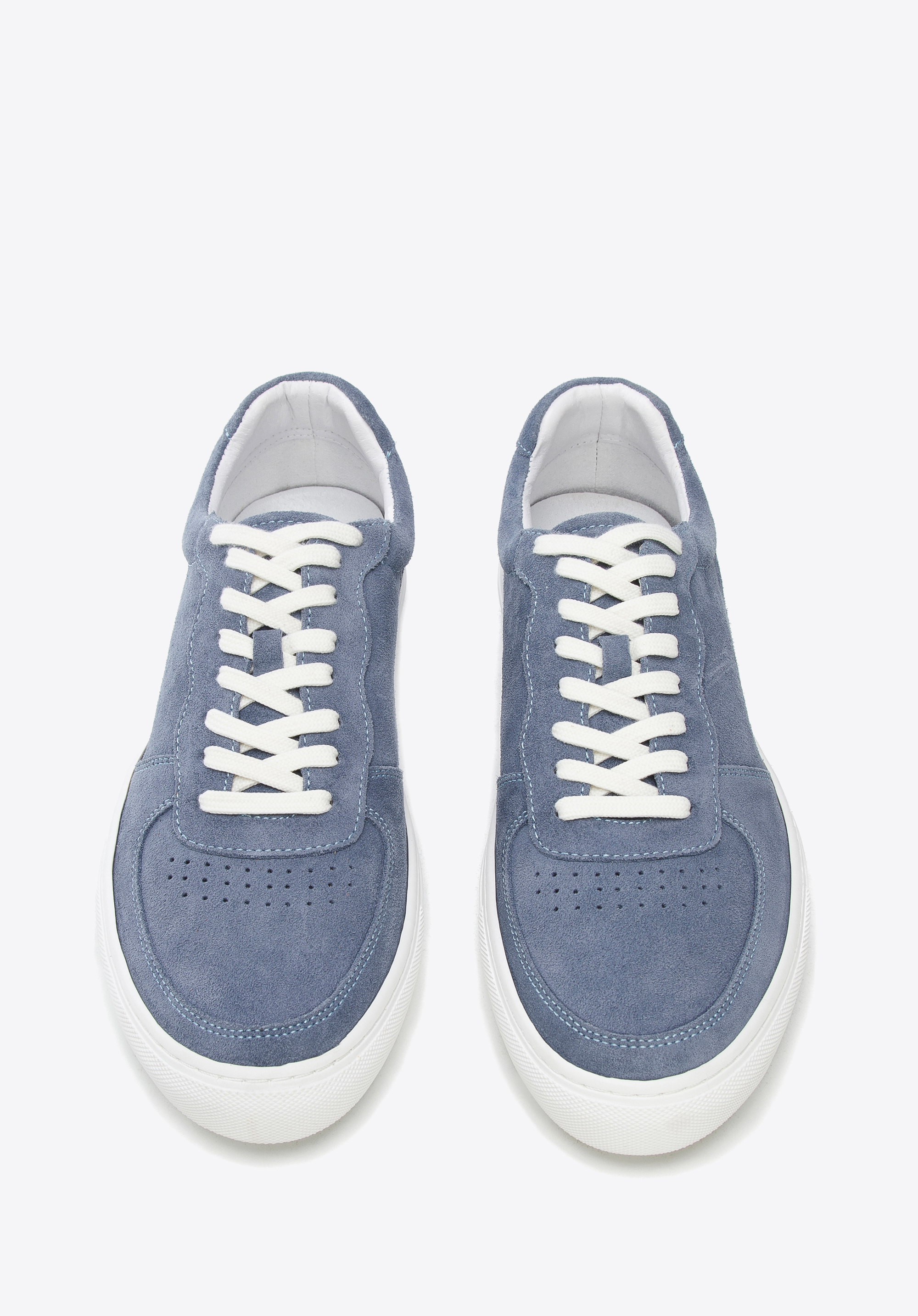 Męskie sneakersy zamszowe klasyczne