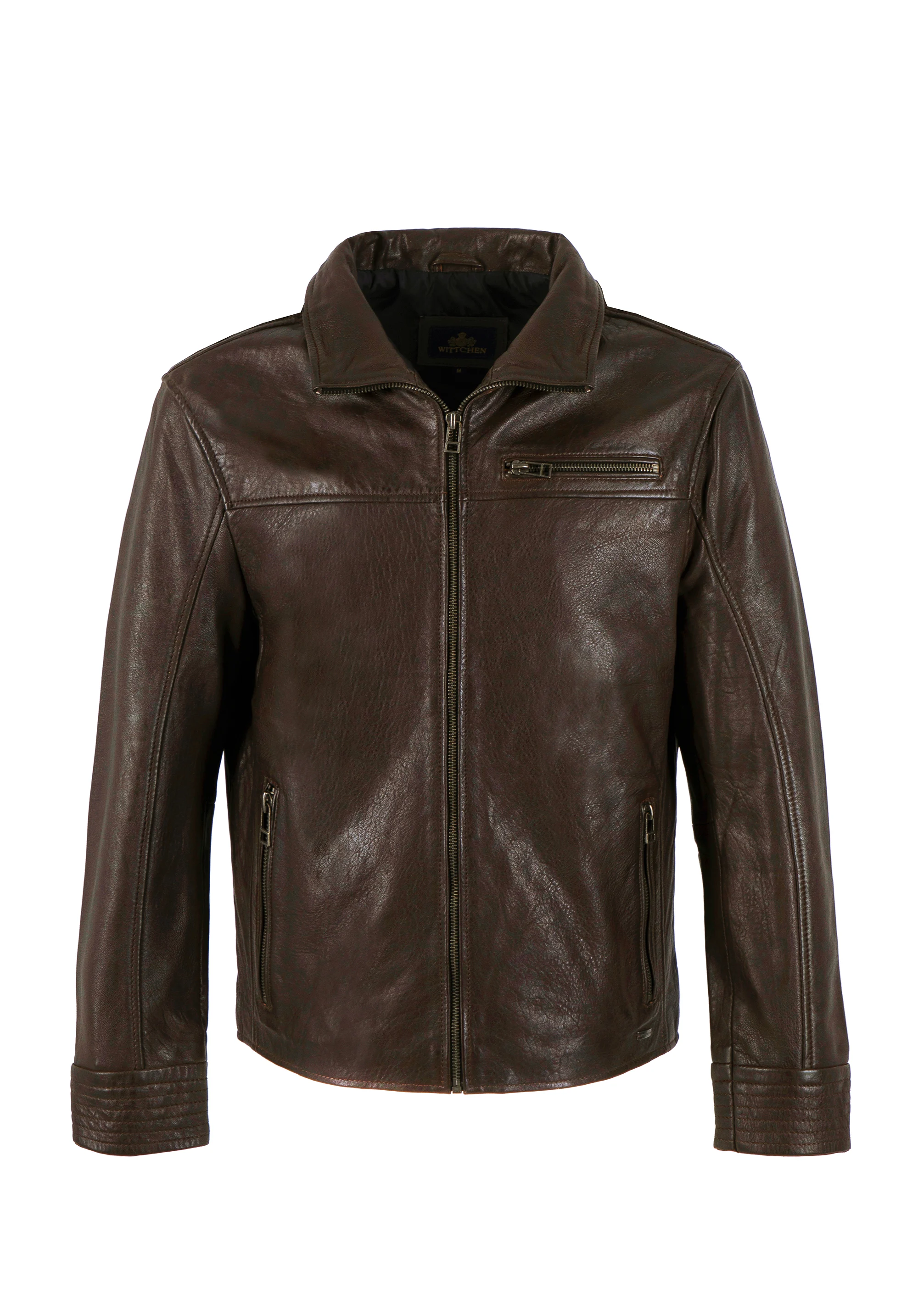 Męska kurtka z miękkiej skóry