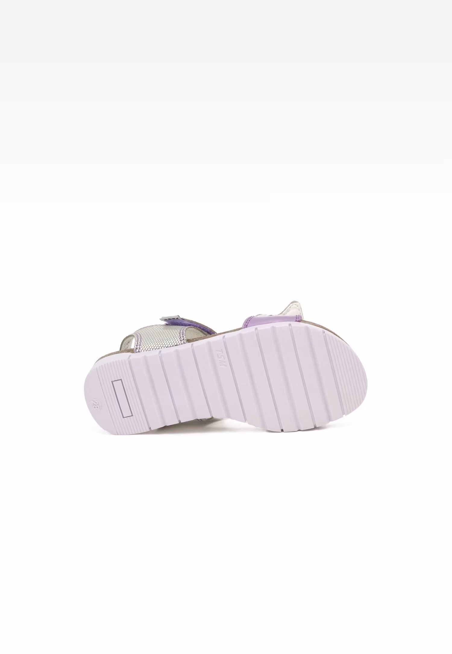 Sandały BARTEK 16183026, dla dziewcząt, beżowo-biały