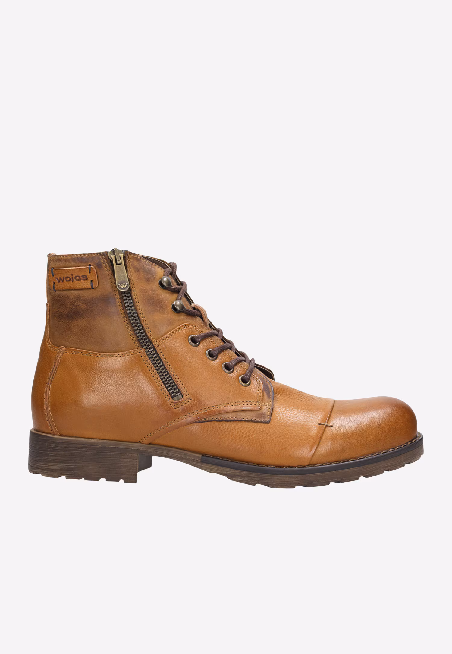 Sznurowane trzewiki męskie