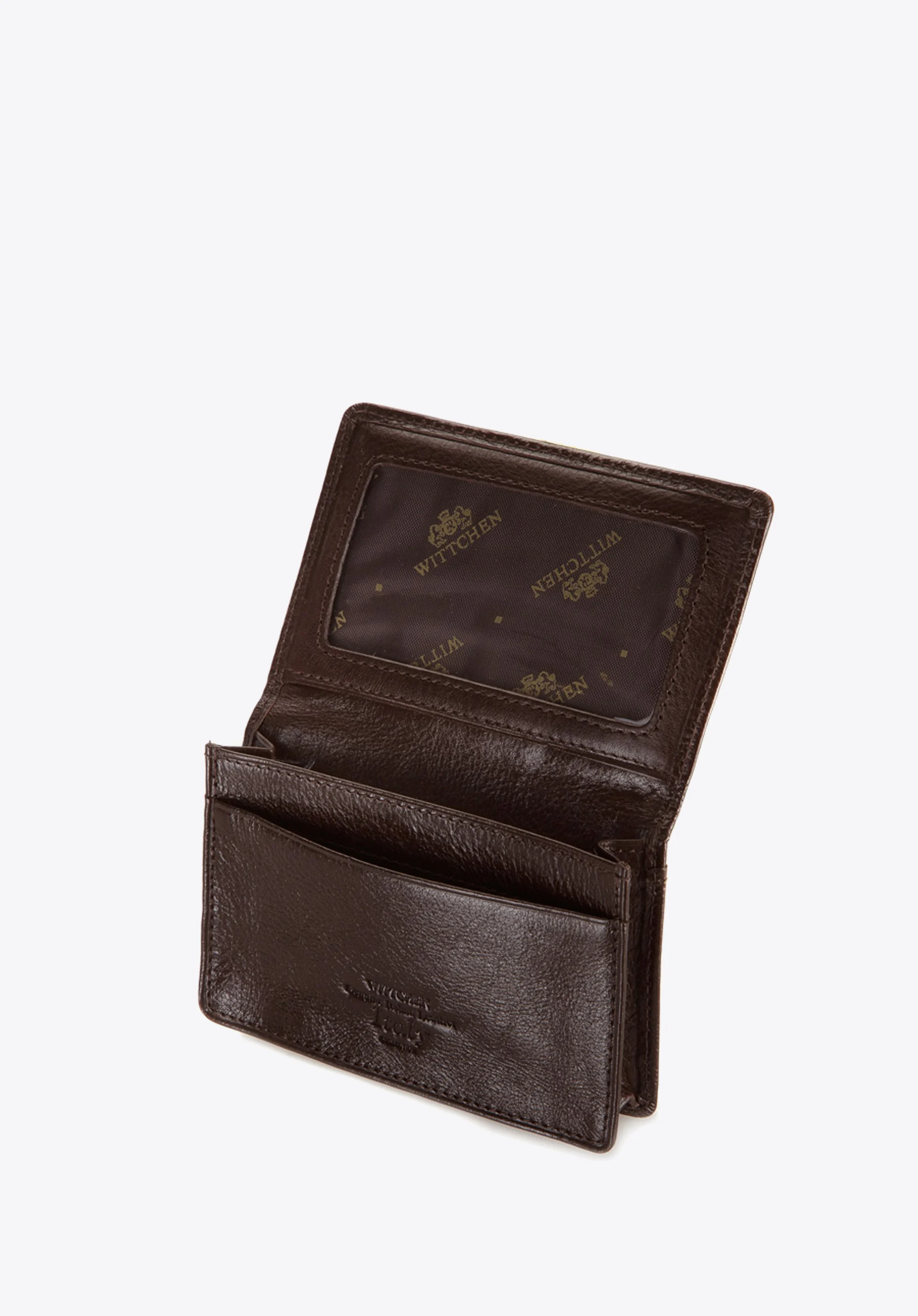 Etui na wizytówki skórzane poziome