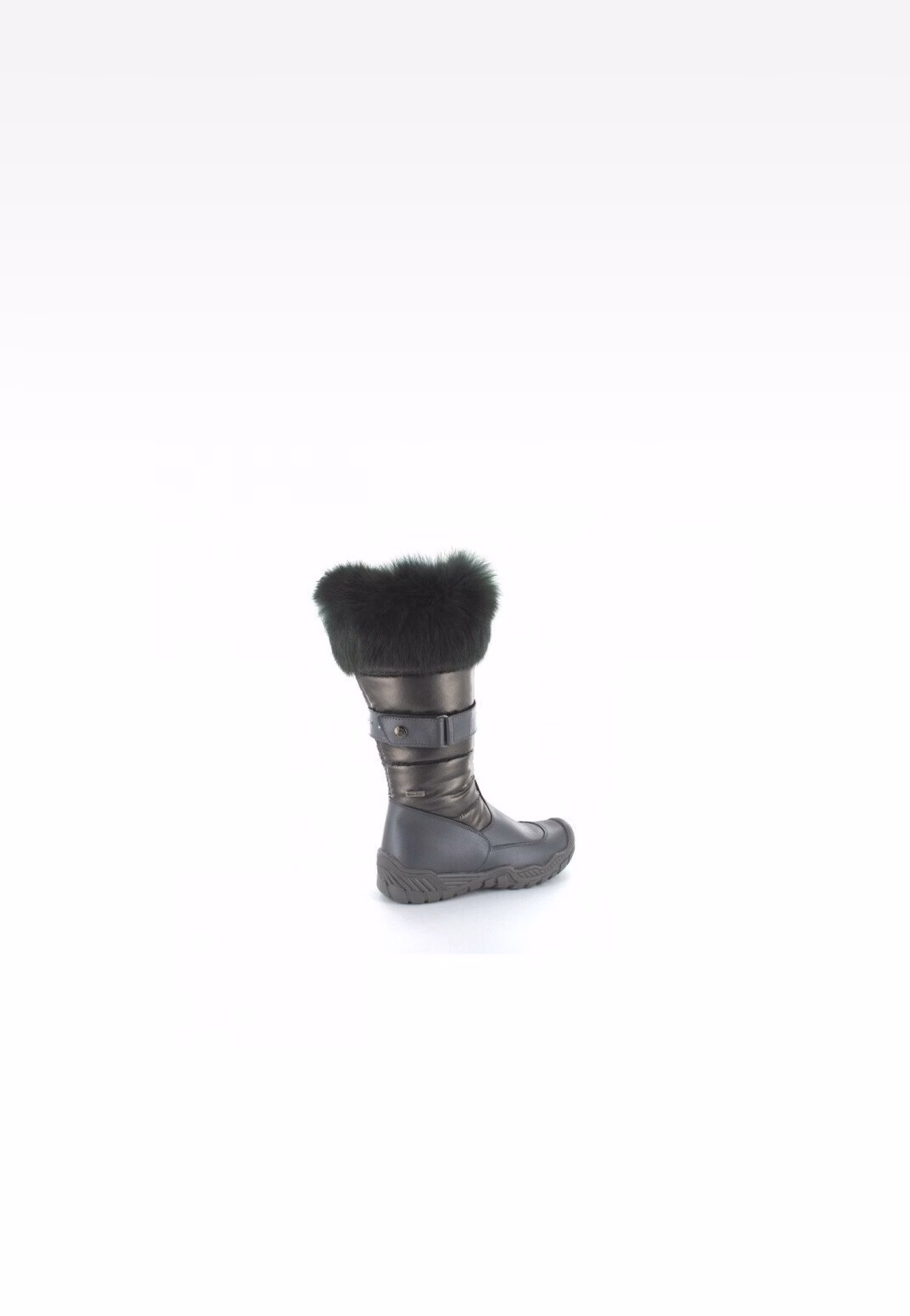 Kozaki BARTEK T-84657/02H, dla dziewcząt, szary