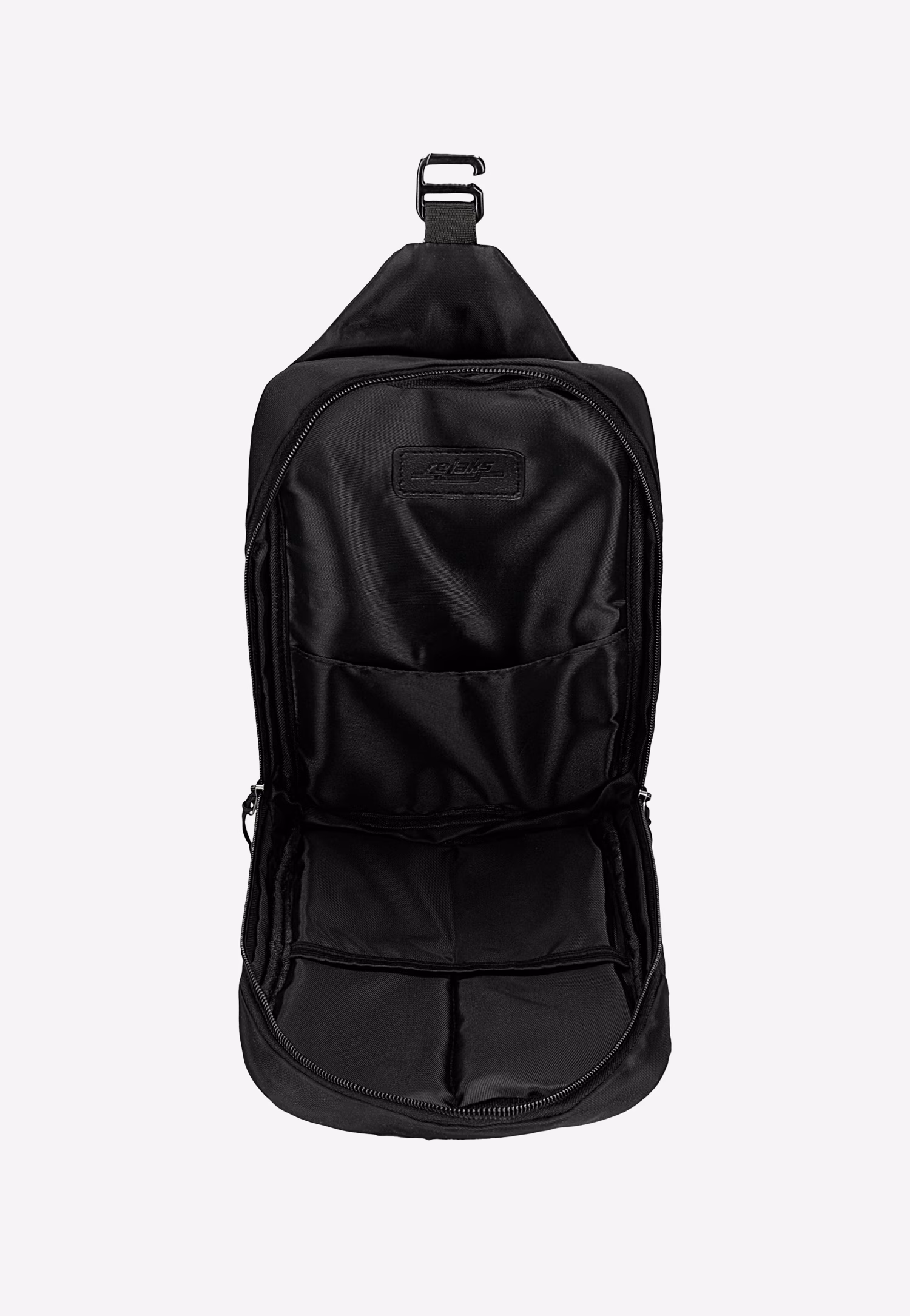 RELAKS czarna torba typu nerka