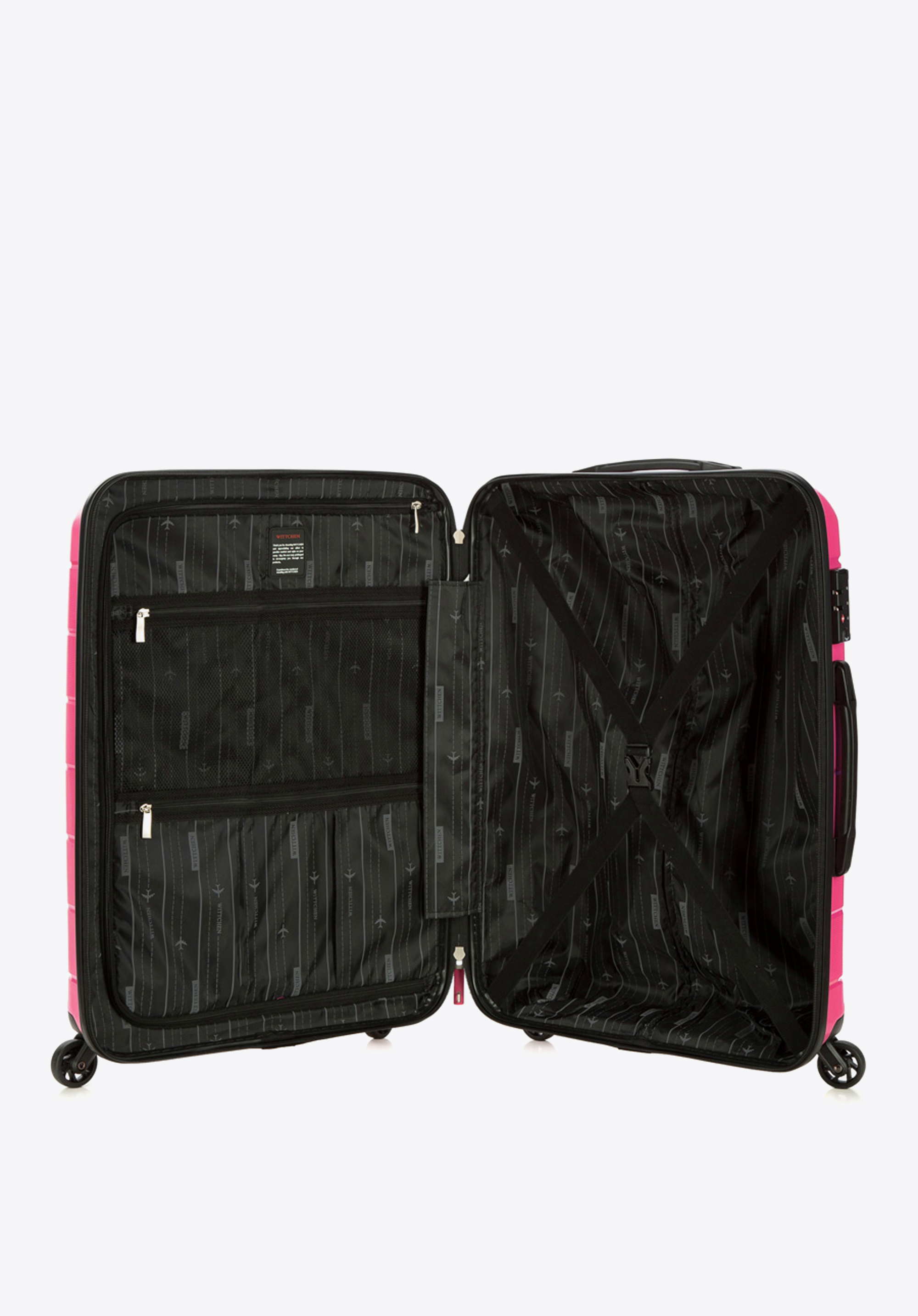 Walizka kabinowa z polipropylenu żłobiona