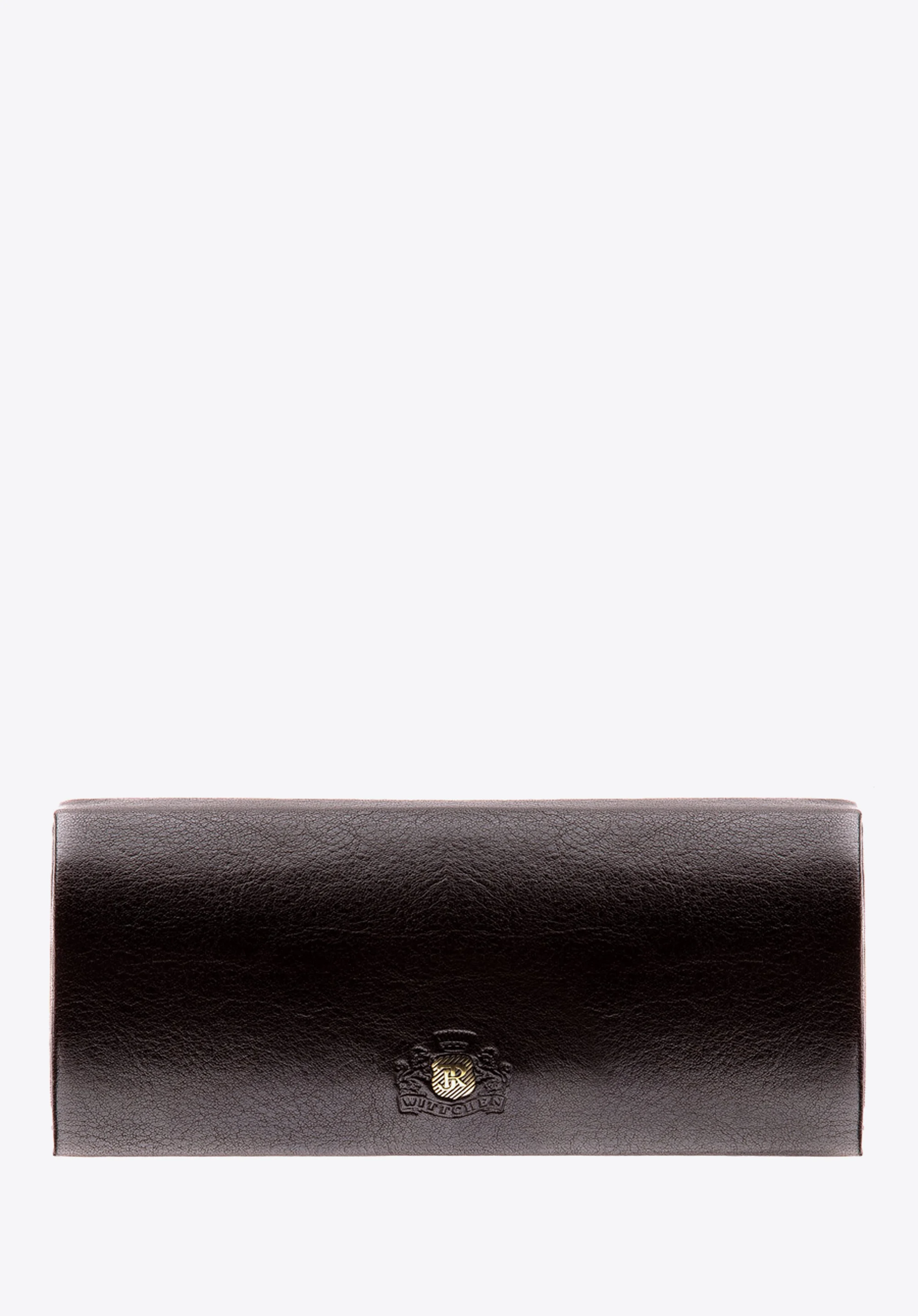 Etui na okulary ze skóry półokrągłe