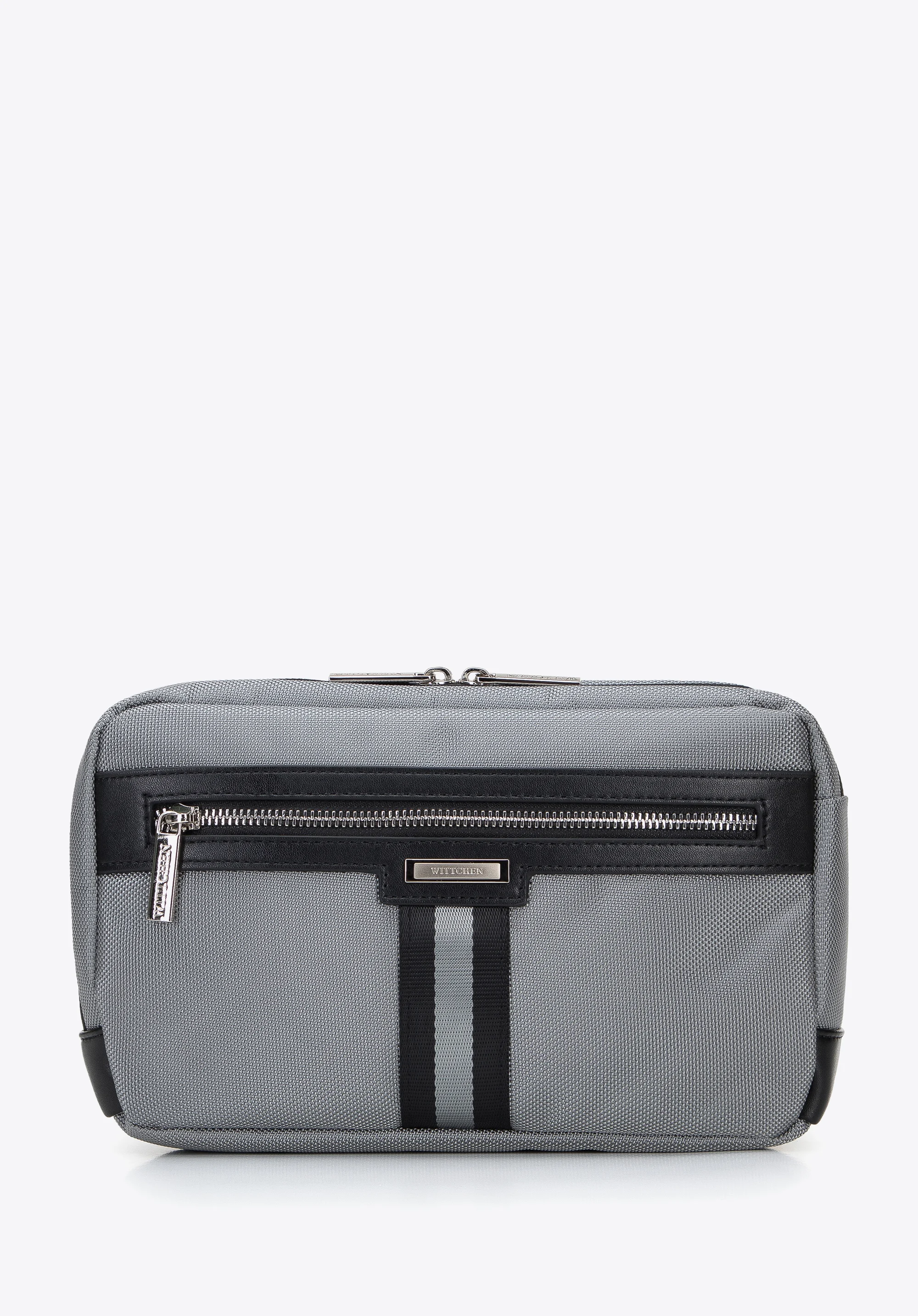 Męska torebka nerka z tasiemką