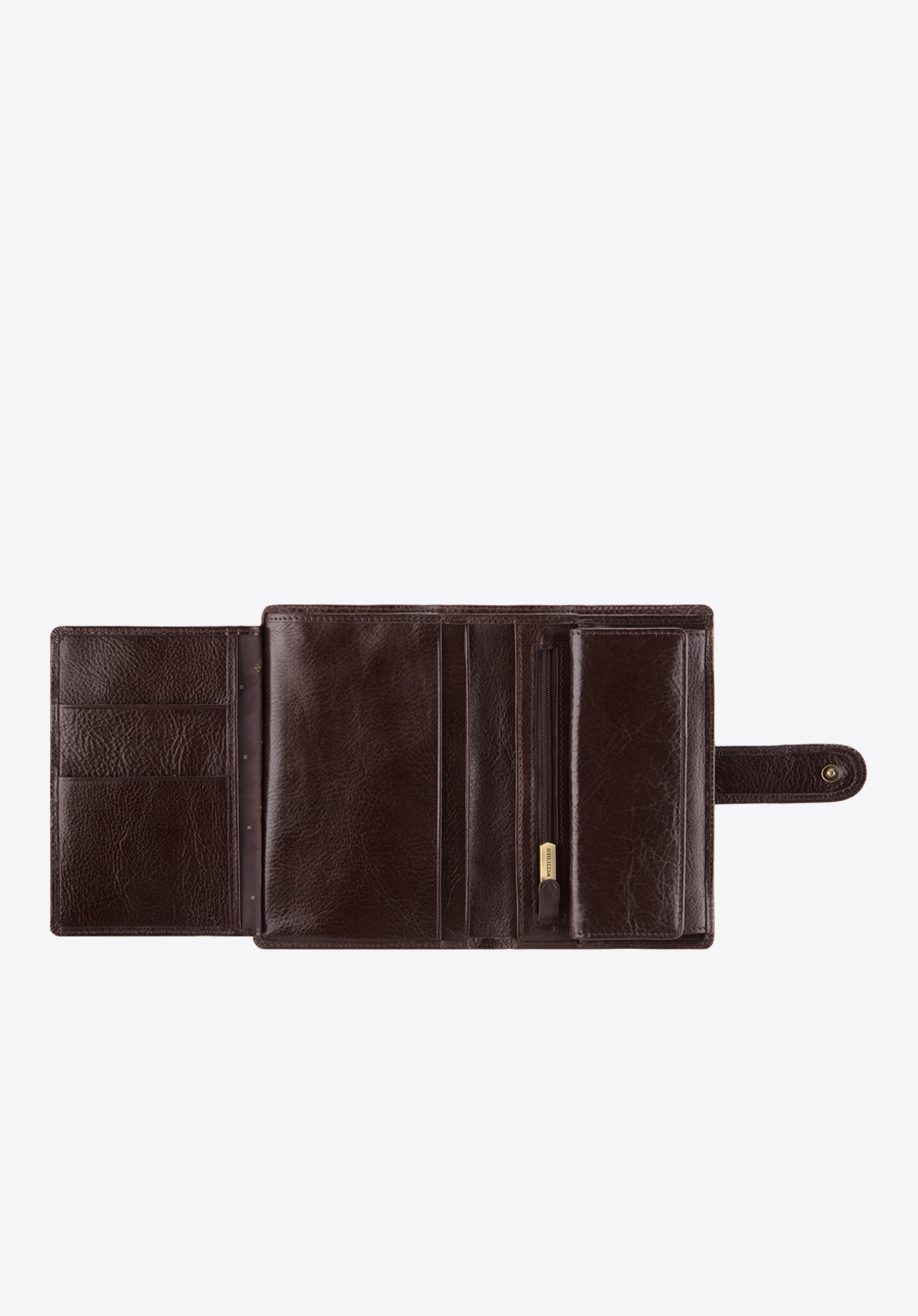 Męski portfel skórzany z dużą ilością przegródek