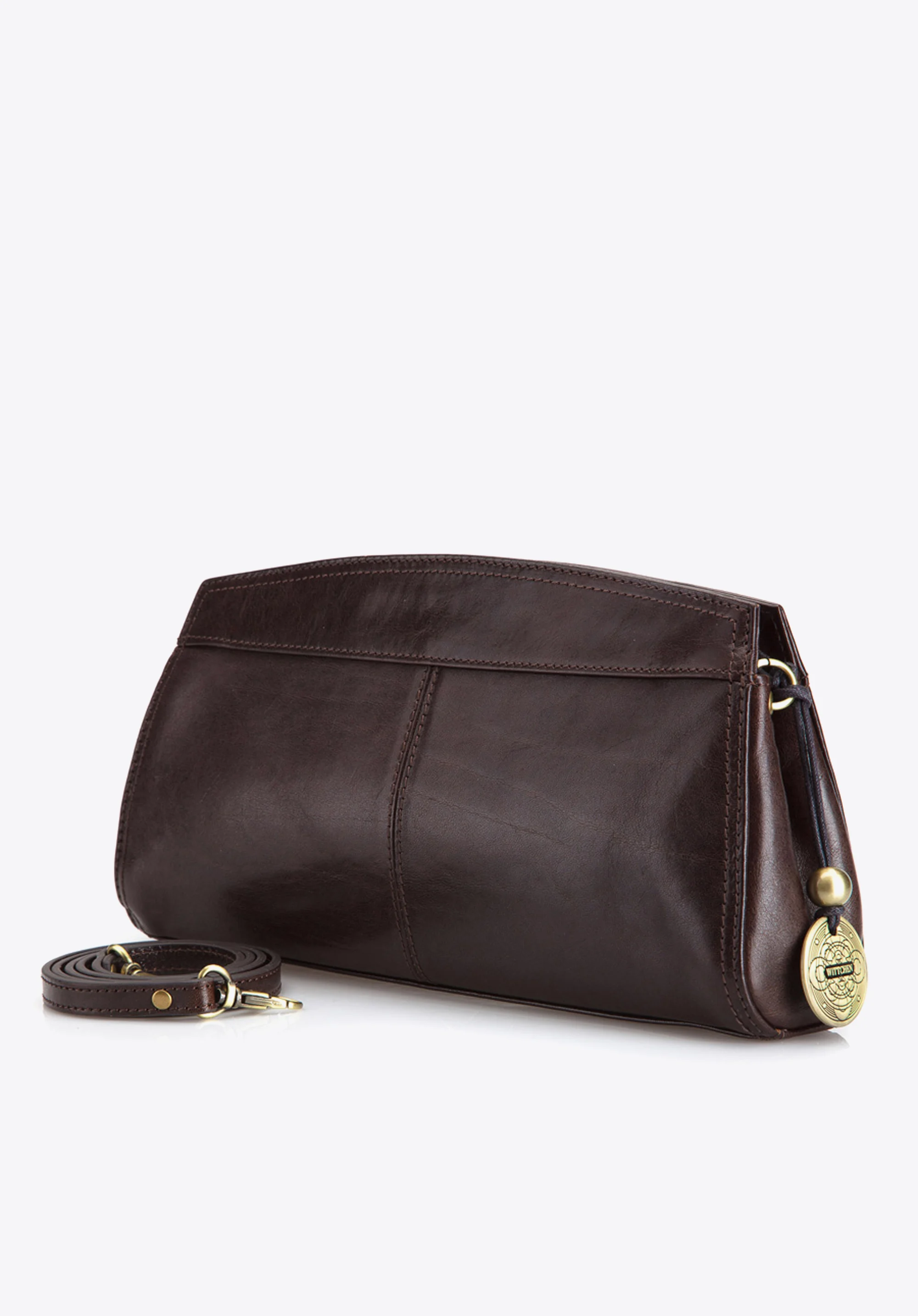 Kopertówka skórzana na podwójne magnetyczne zapięcie