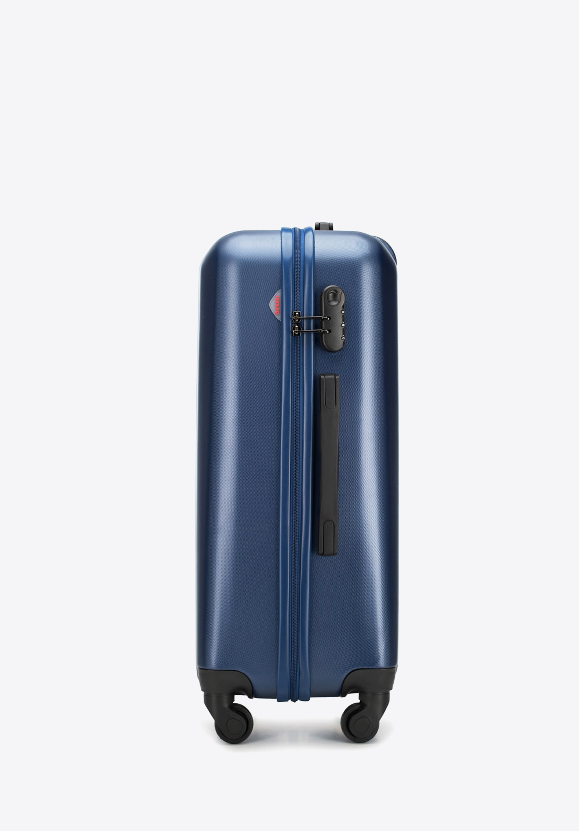 Walizka kabinowa z polikarbonu fakturowana