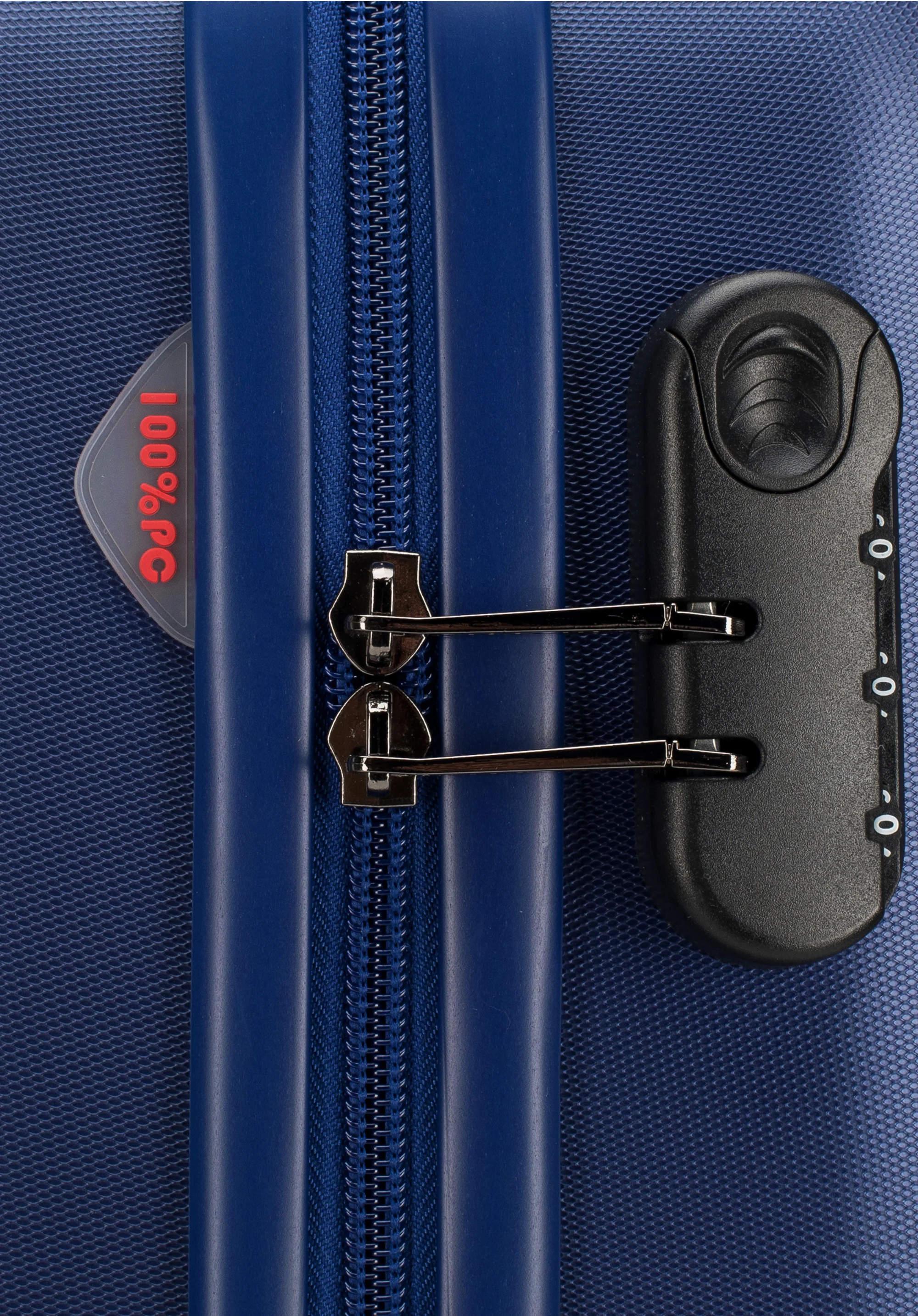 Walizka kabinowa z polikarbonu fakturowana