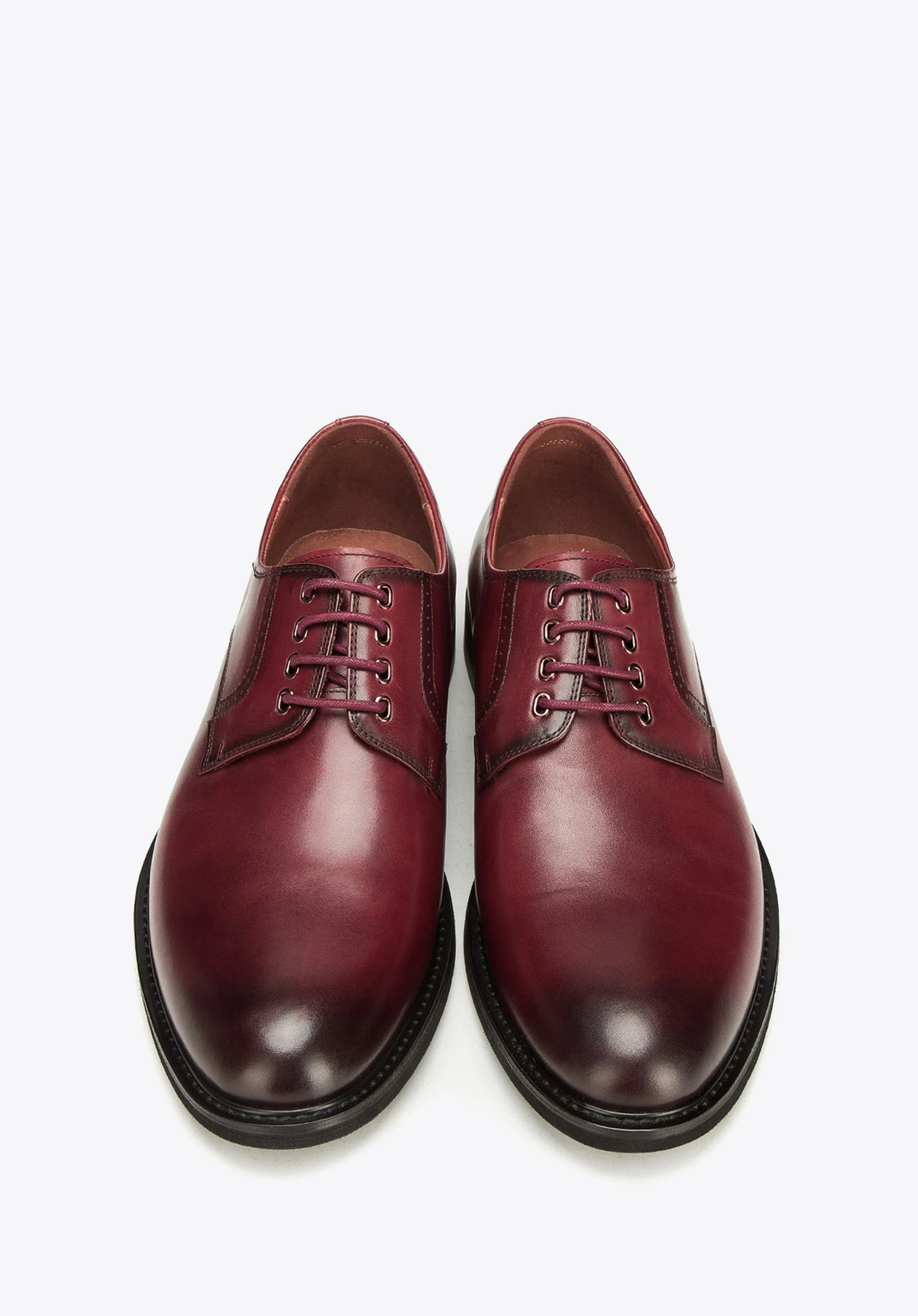 Męskie derby skórzane