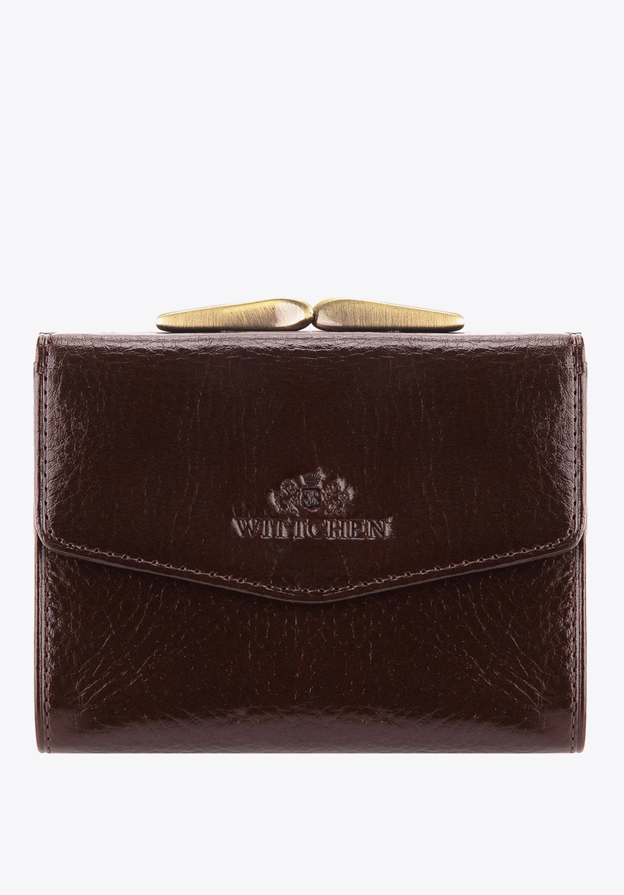 Damski portfel skórzany na bigiel mały