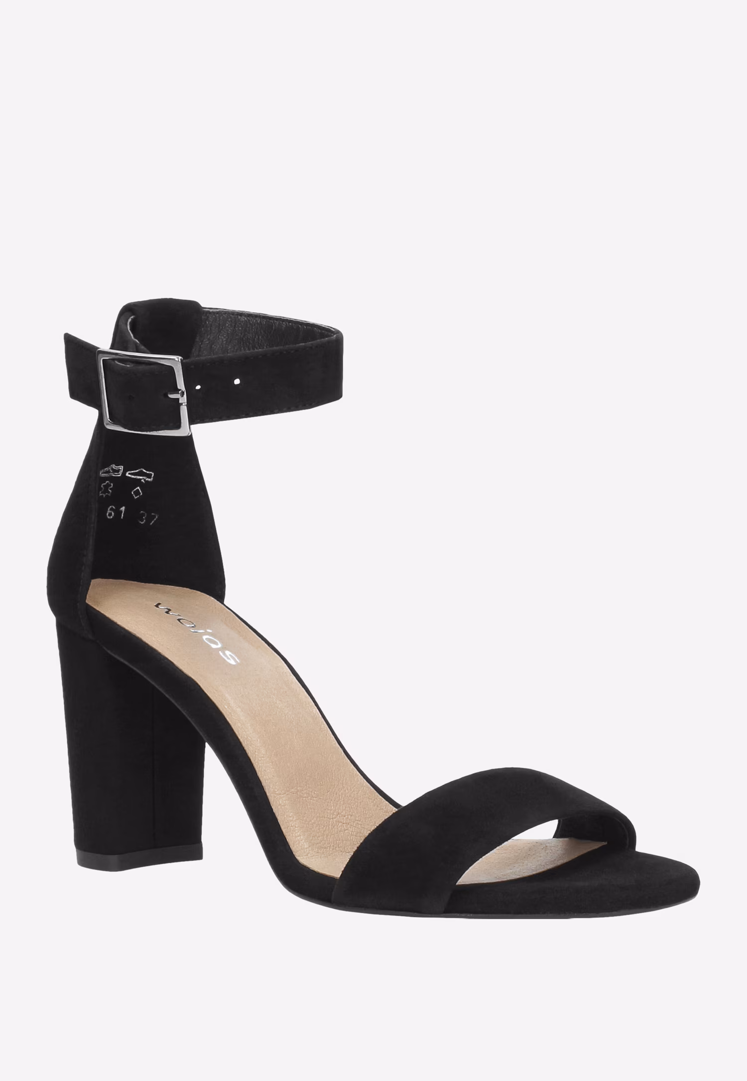 Zjawiskowe srebrne skórzane sandały na obcasie