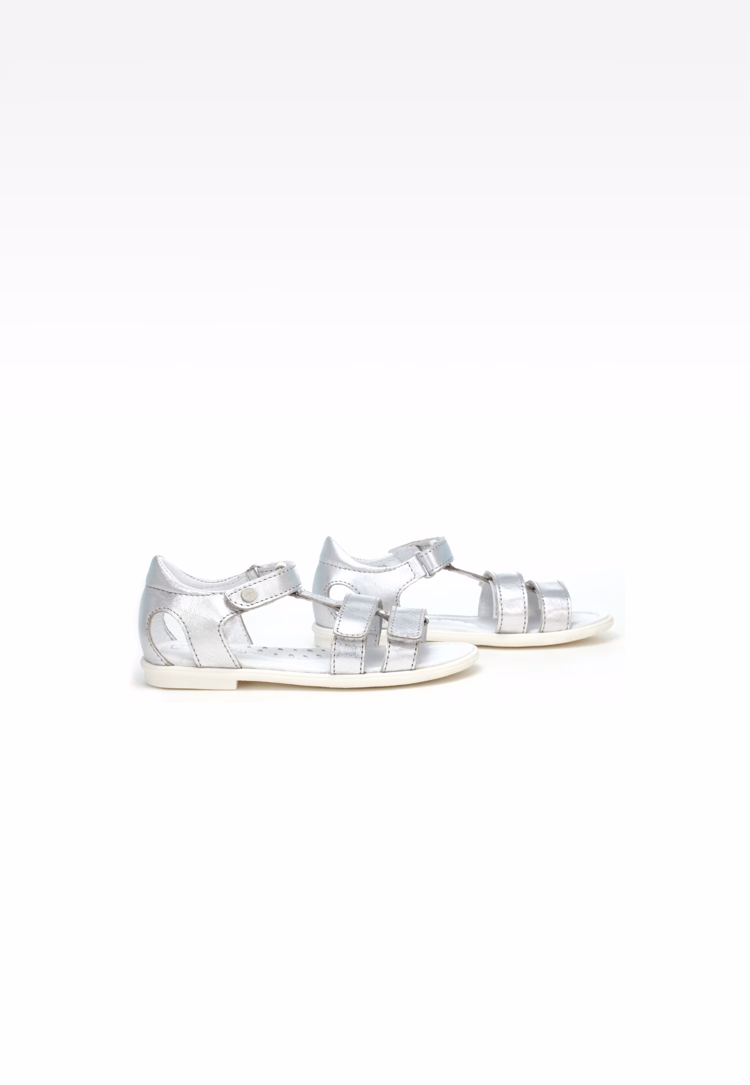 Sandały BARTEK W-76016/SIE, dla dziewcząt, srebrny