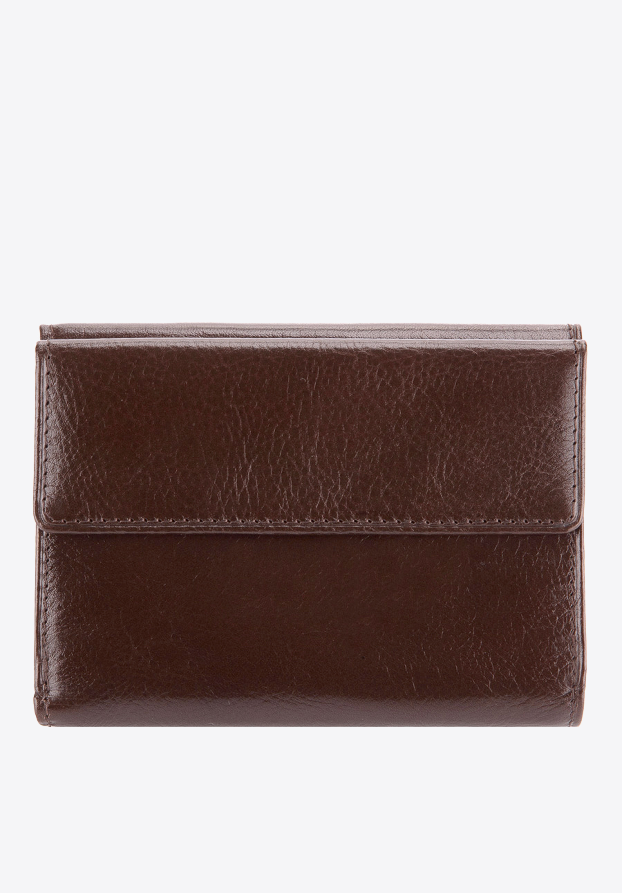 Damski portfel skórzany poziomy