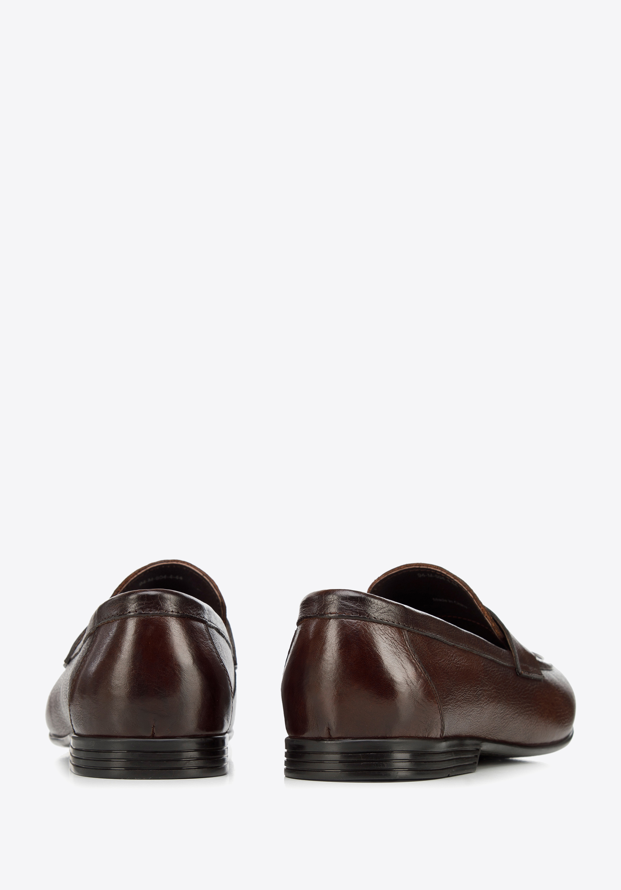 Męskie mokasyny pensówki ze skóry klasyczne