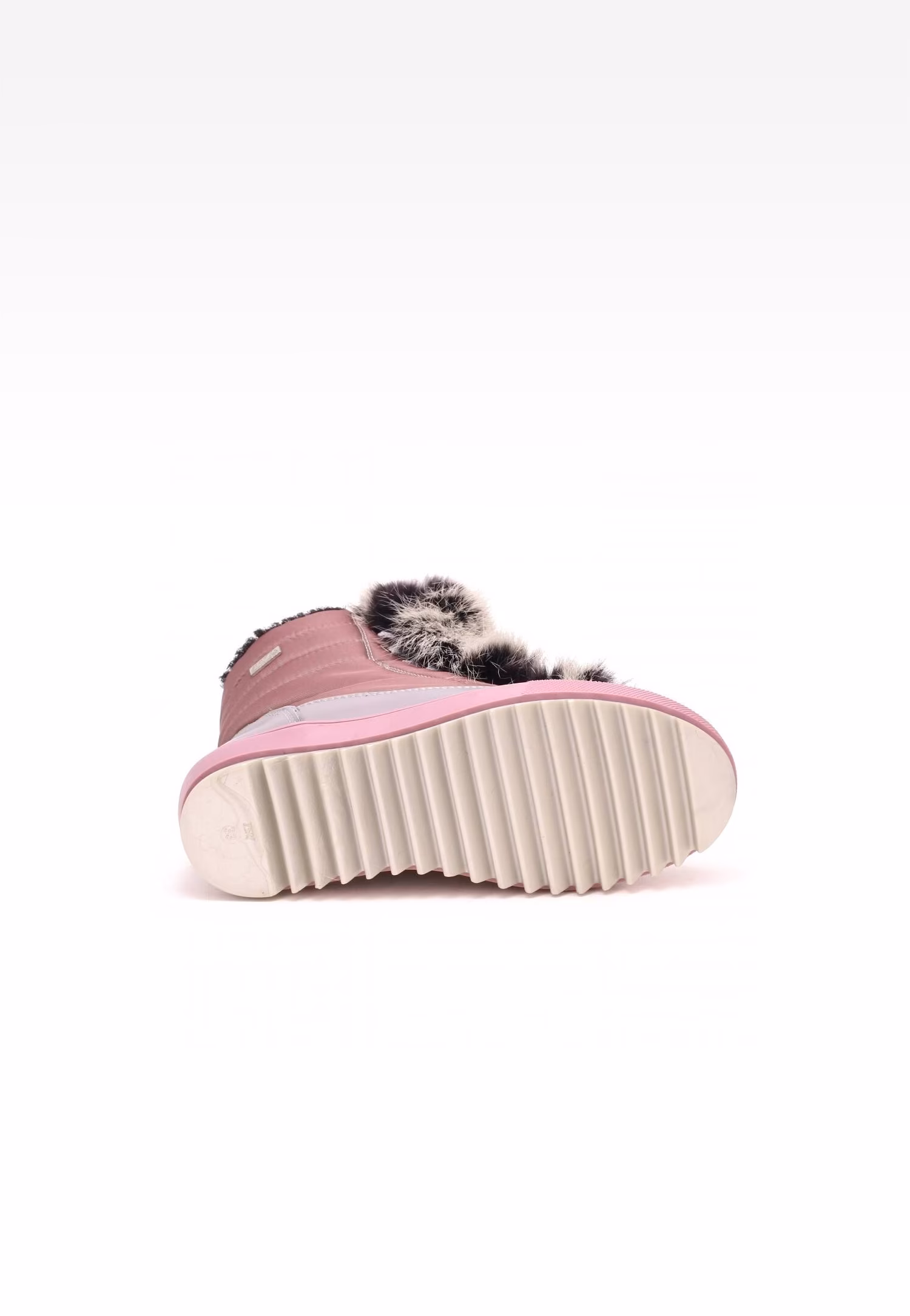 Trzewiki ocieplane BARTEK 4769L-89FX II, dla dziewcząt, różowo-srebrny