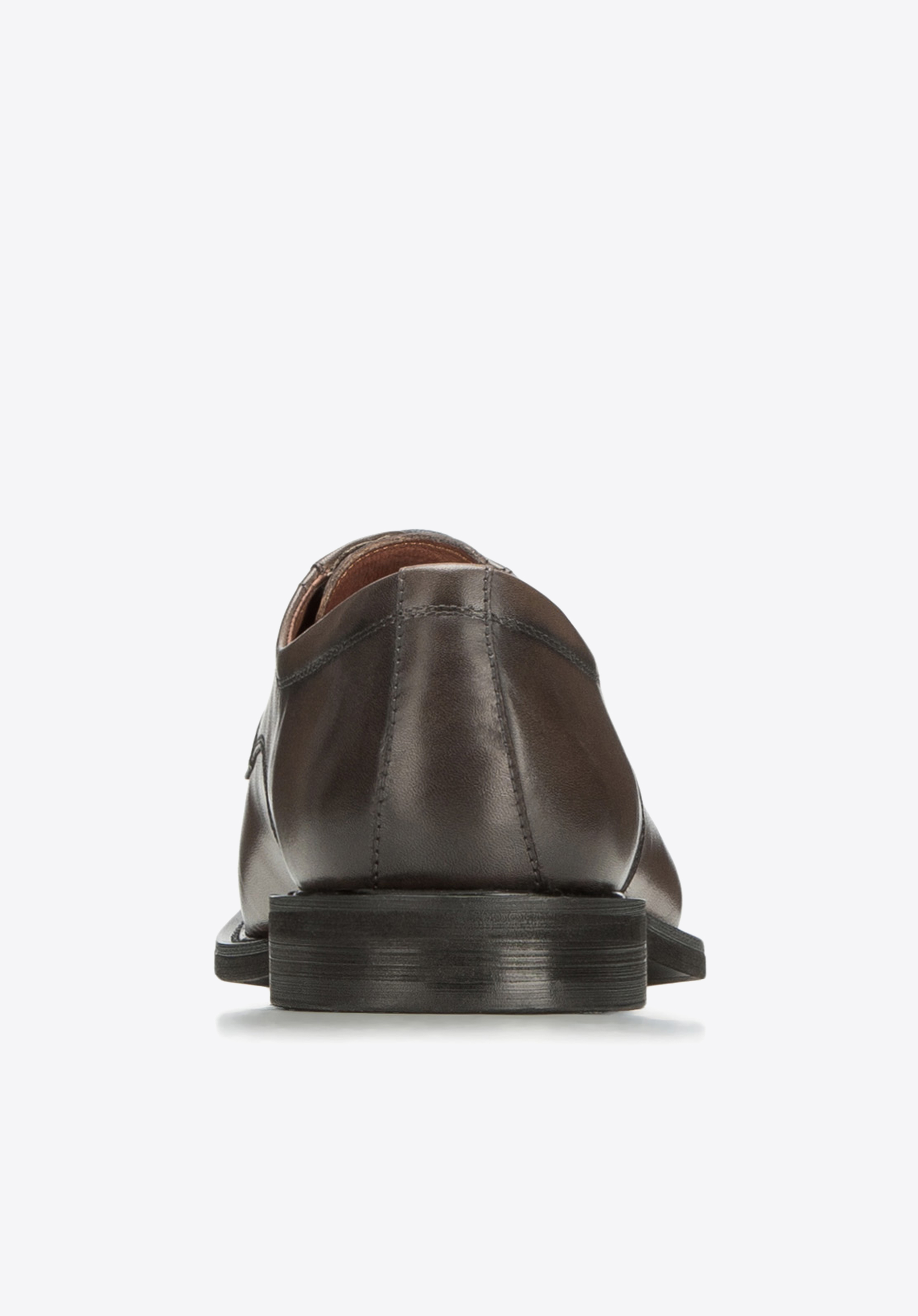 Męskie derby skórzane