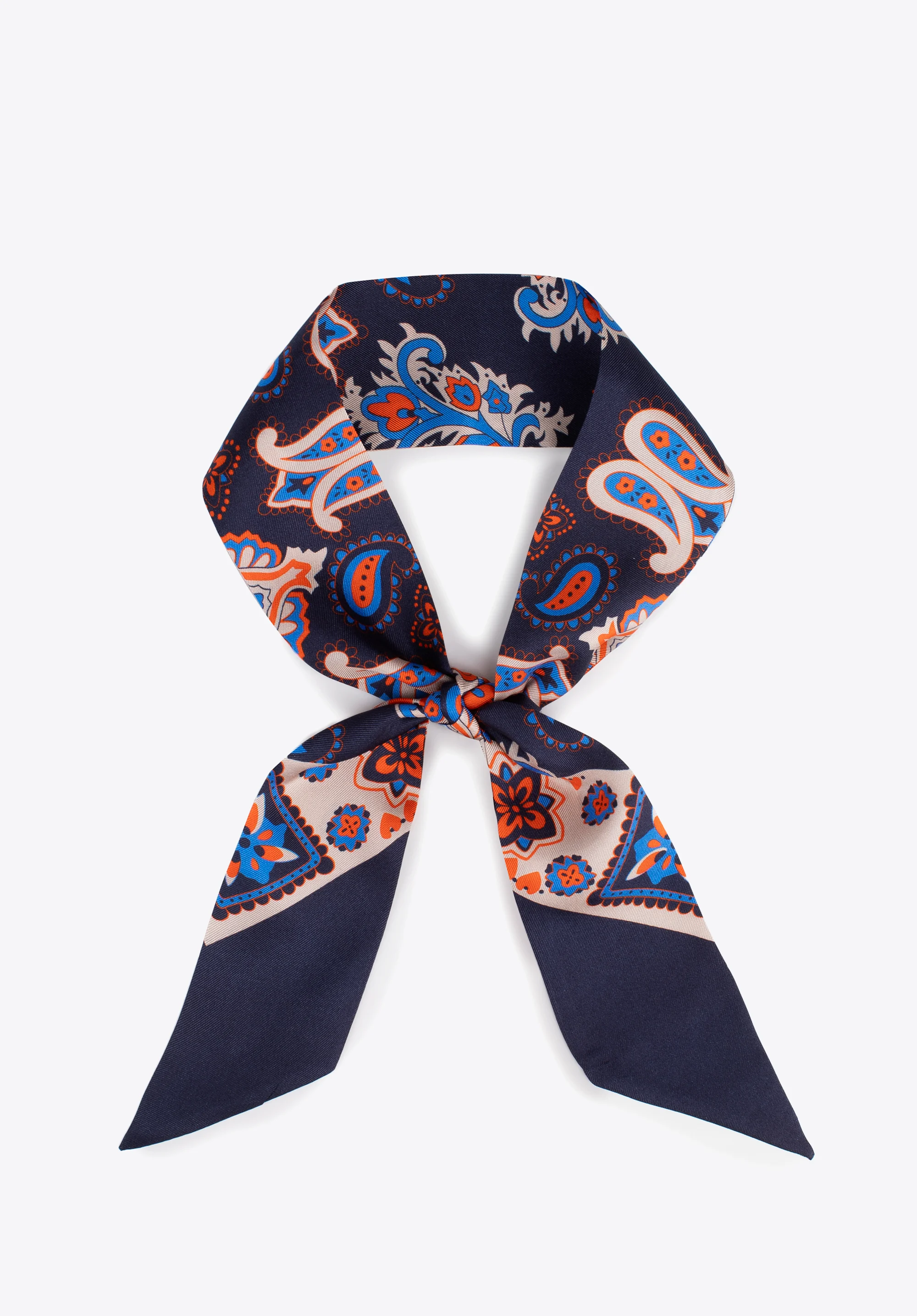 Damska apaszka twilly z jedwabiu