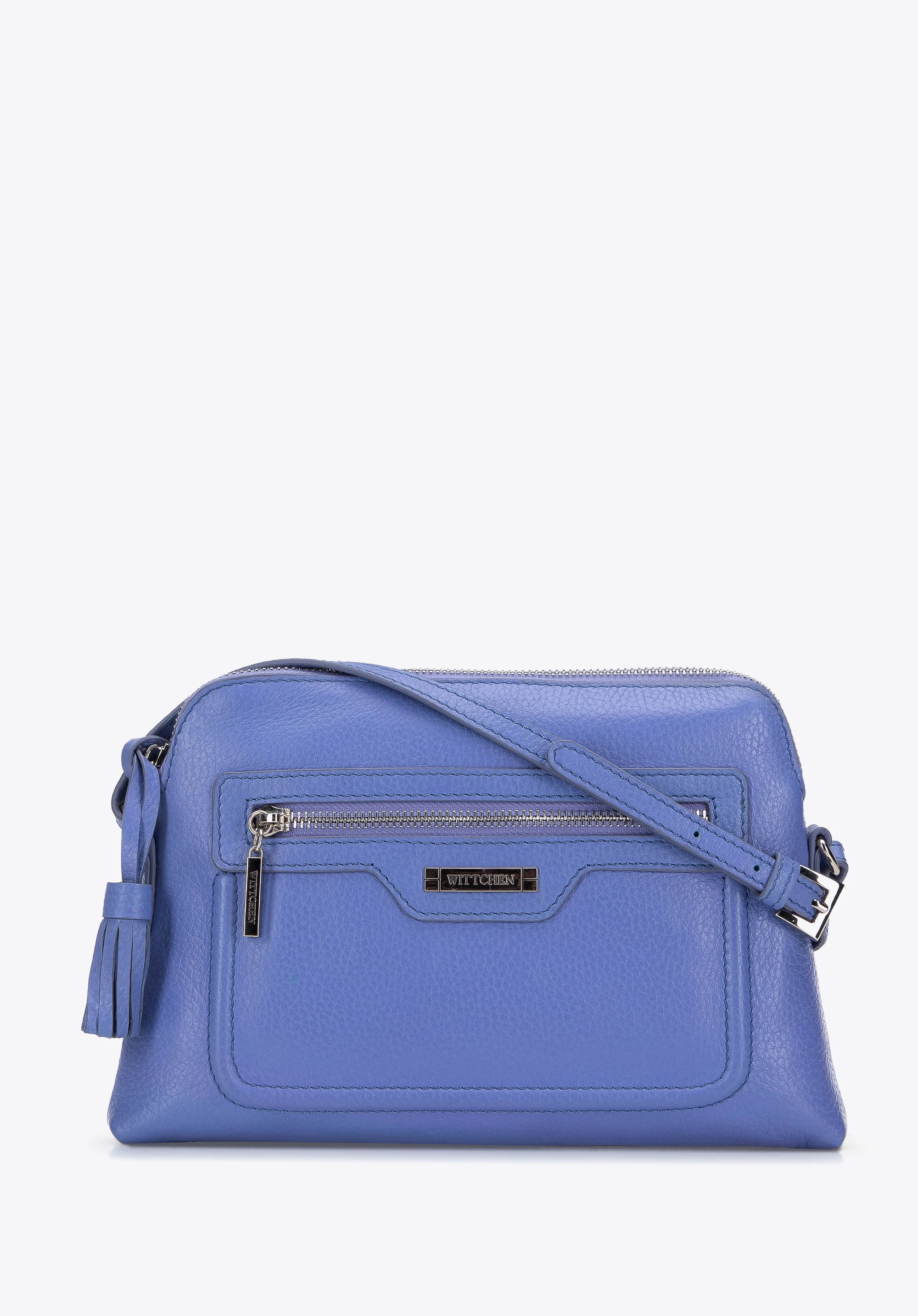 Damska listonoszka skórzana z chwostem