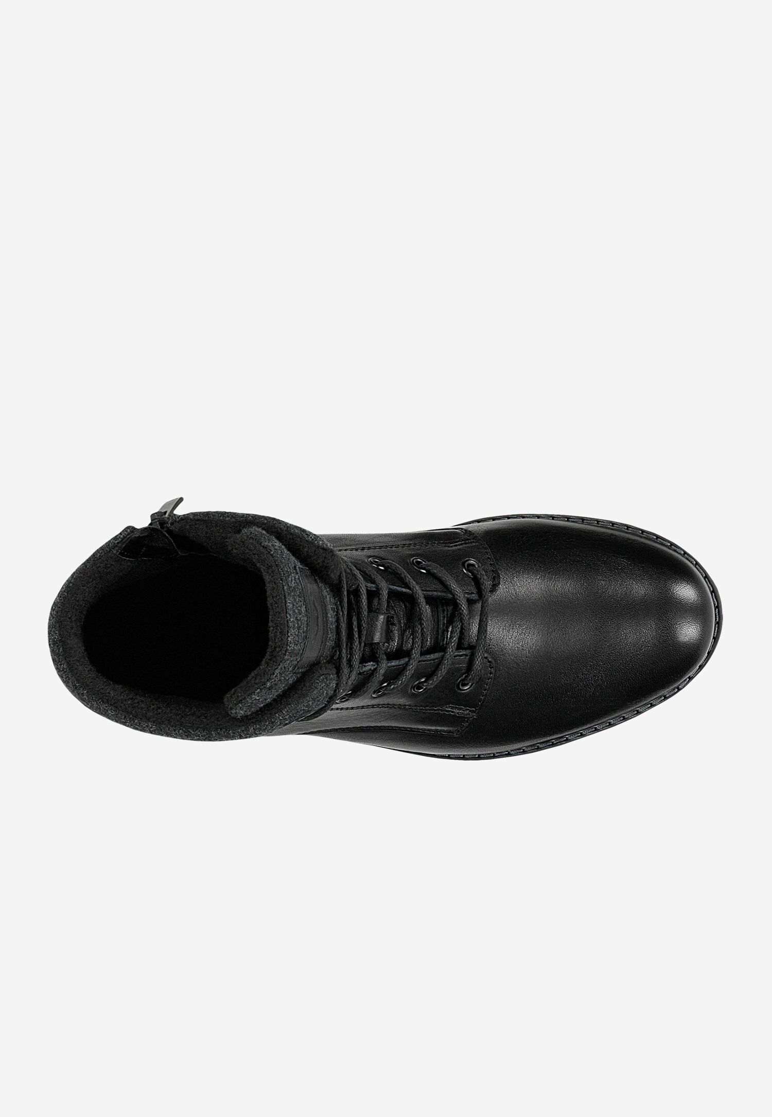 Czarne męskie workery z ociepleniem