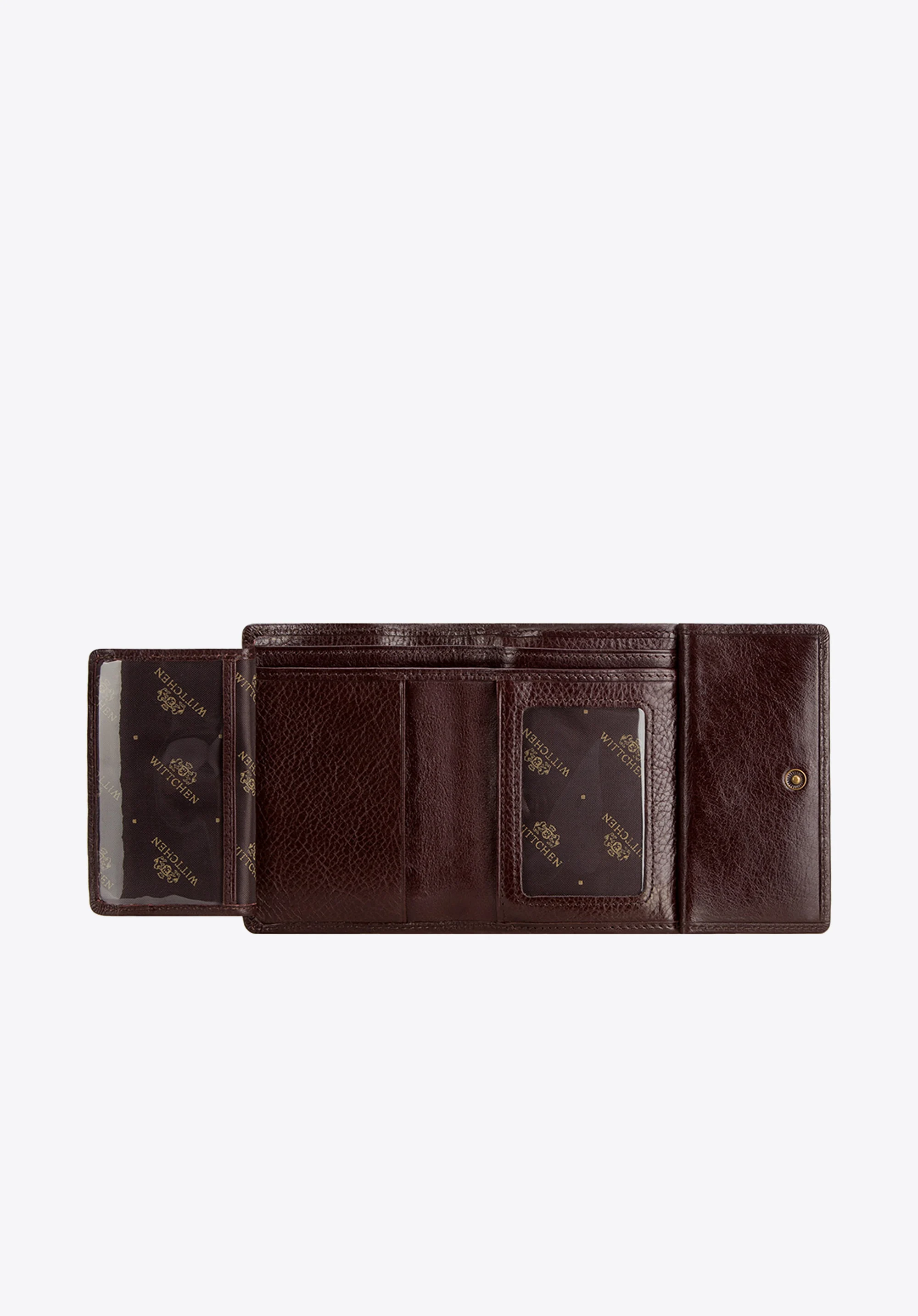 Damski portfel ze skóry na bigiel mały