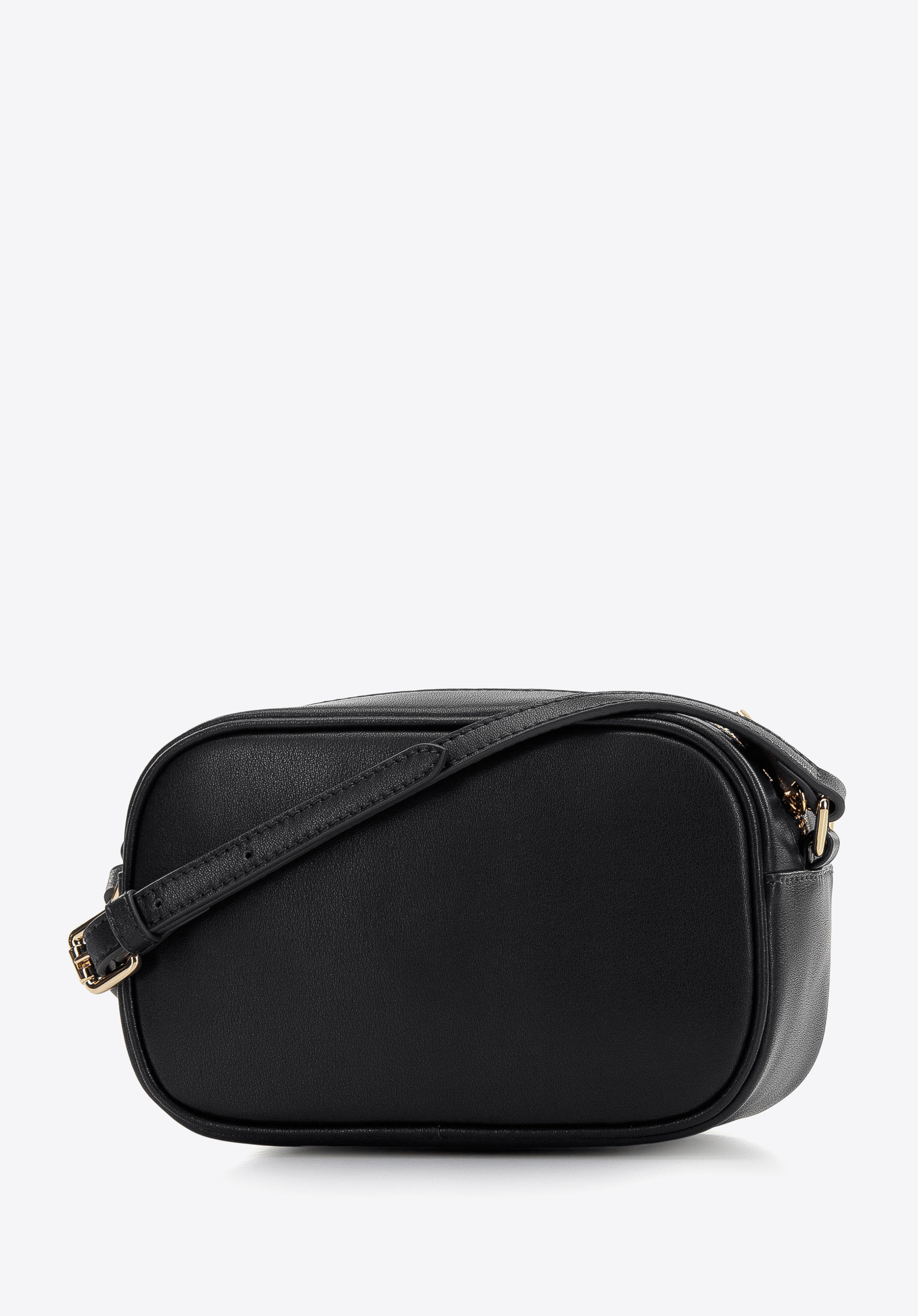 Damska listonoszka skórzana z marszczeniem