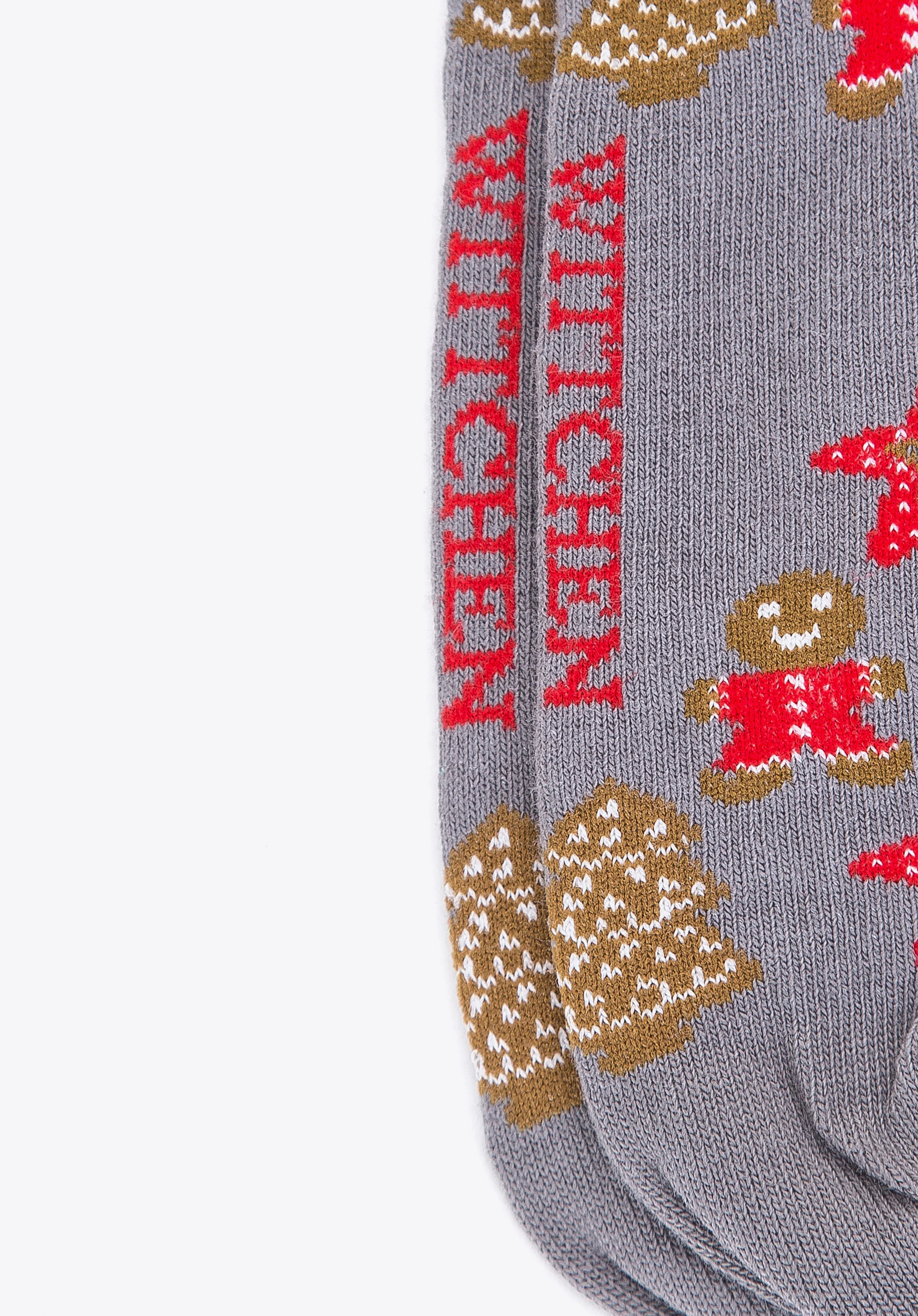 Damskie skarpetki w ozdoby choinkowe