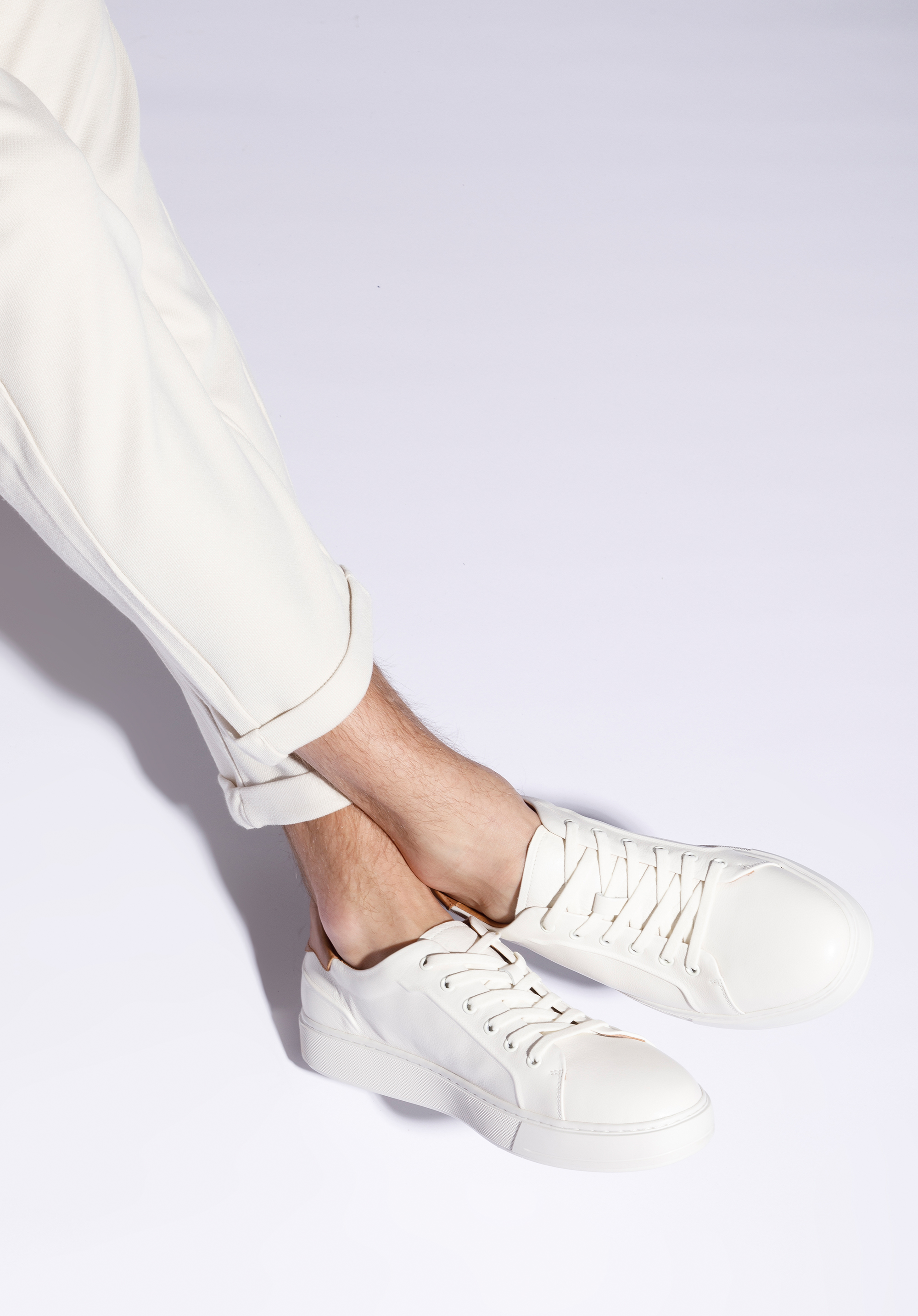 Męskie sneakersy skórzane klasyczne