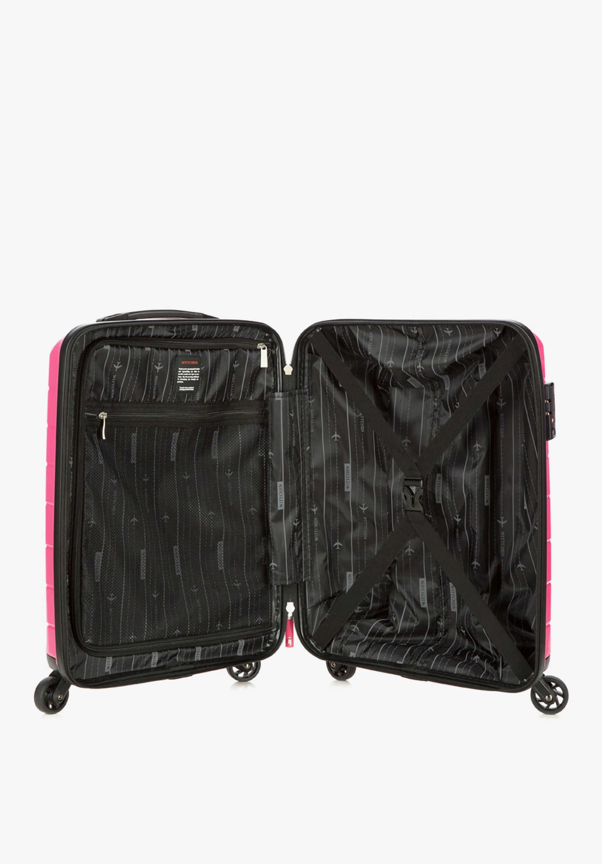 Walizka kabinowa z polipropylenu żłobiona