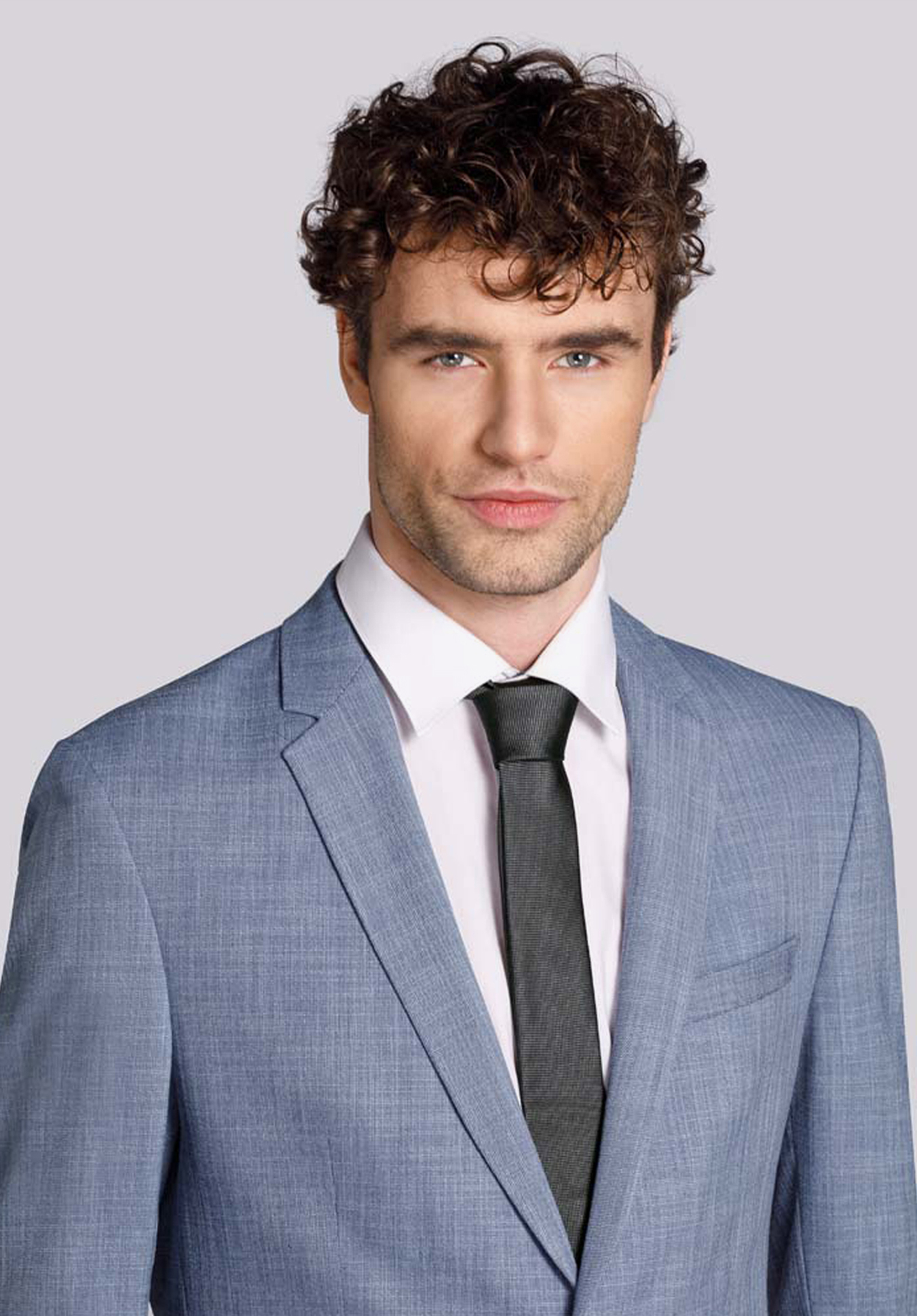 Krawat jedwabny bez wzoru