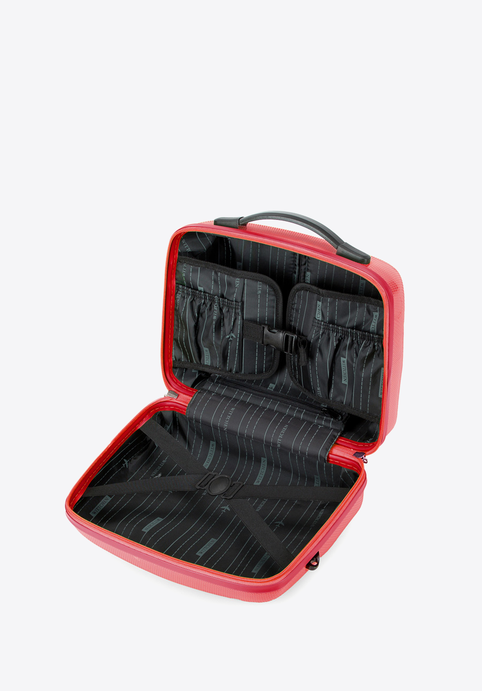 Kosmetyczka podróżna z polikarbonu jednokolorowa