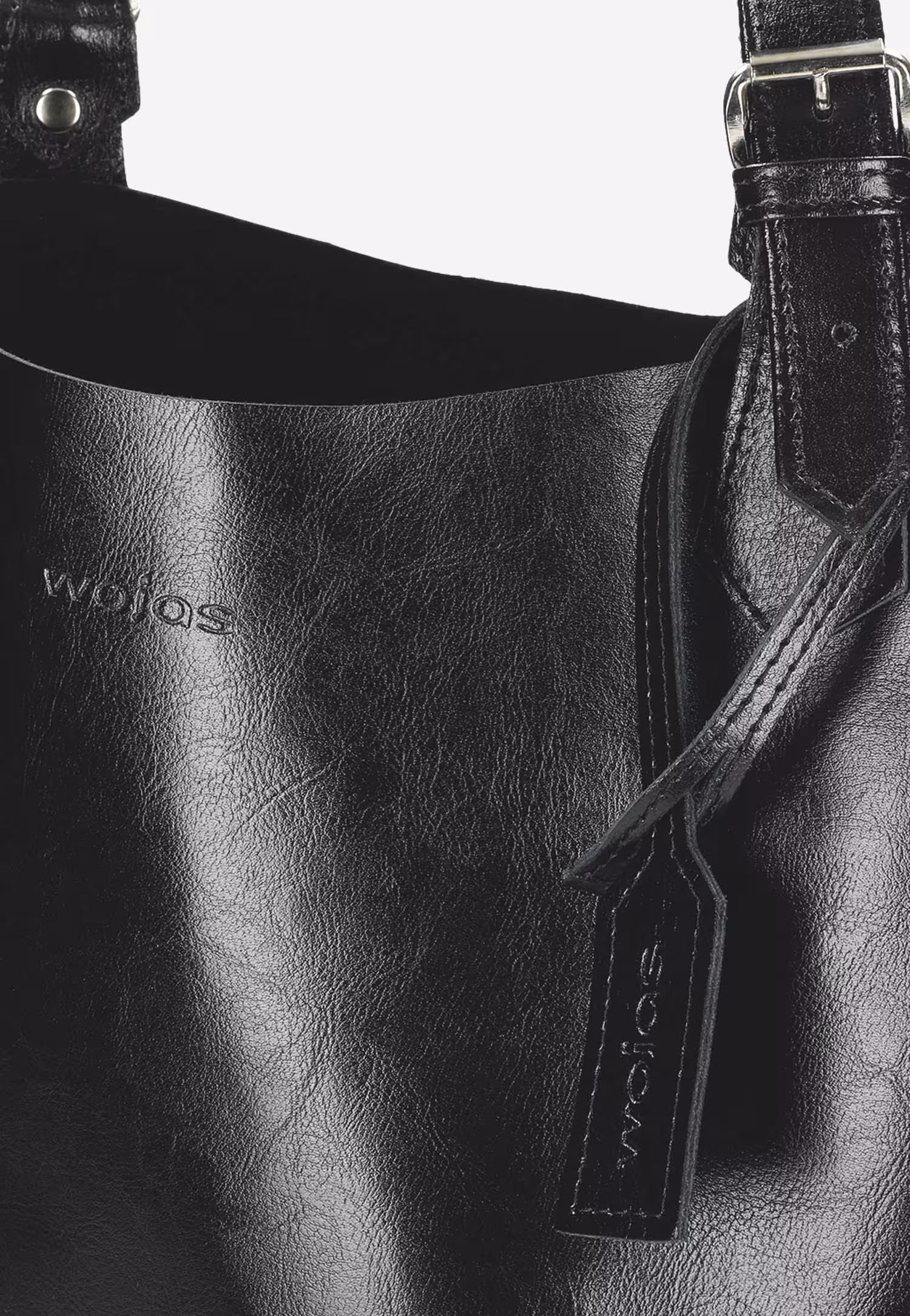 Duża brązowa shopperka damska