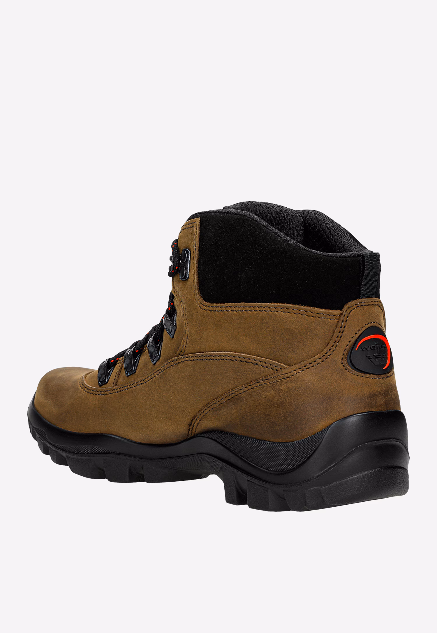 Brązowe męskie trzewiki trekkingowe