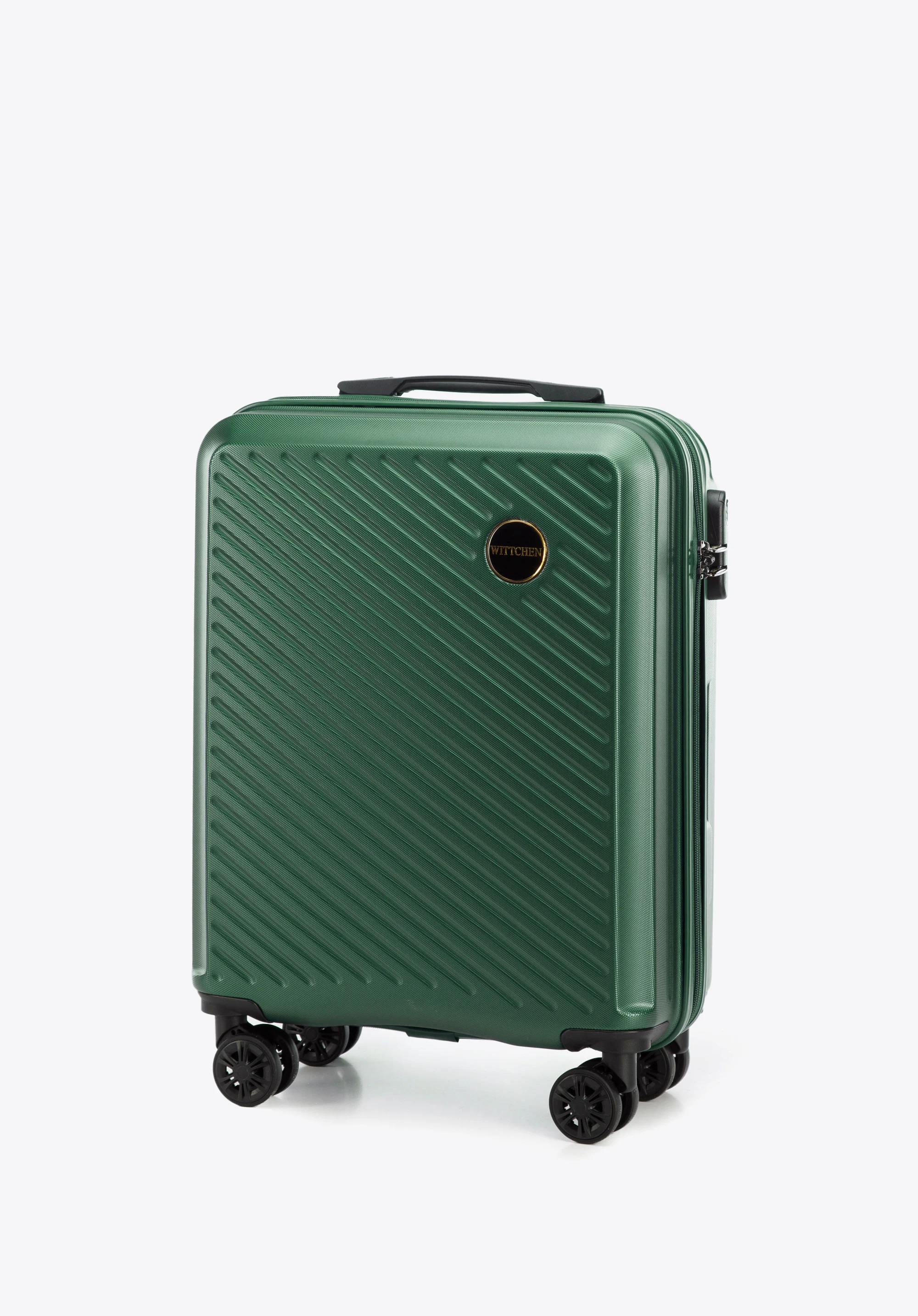 Walizka kabinowa z ABS-u w ukośne paski