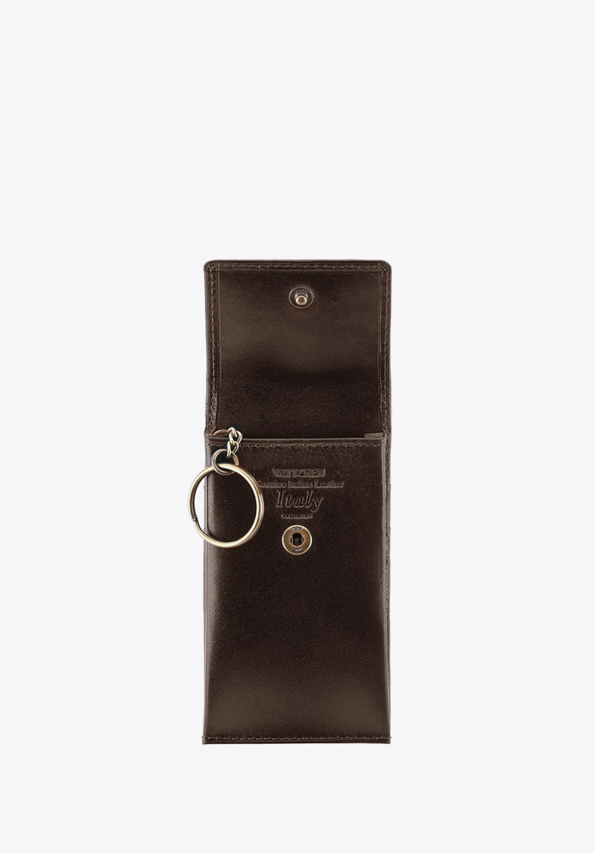 Etui na klucze skórzane prostokątne