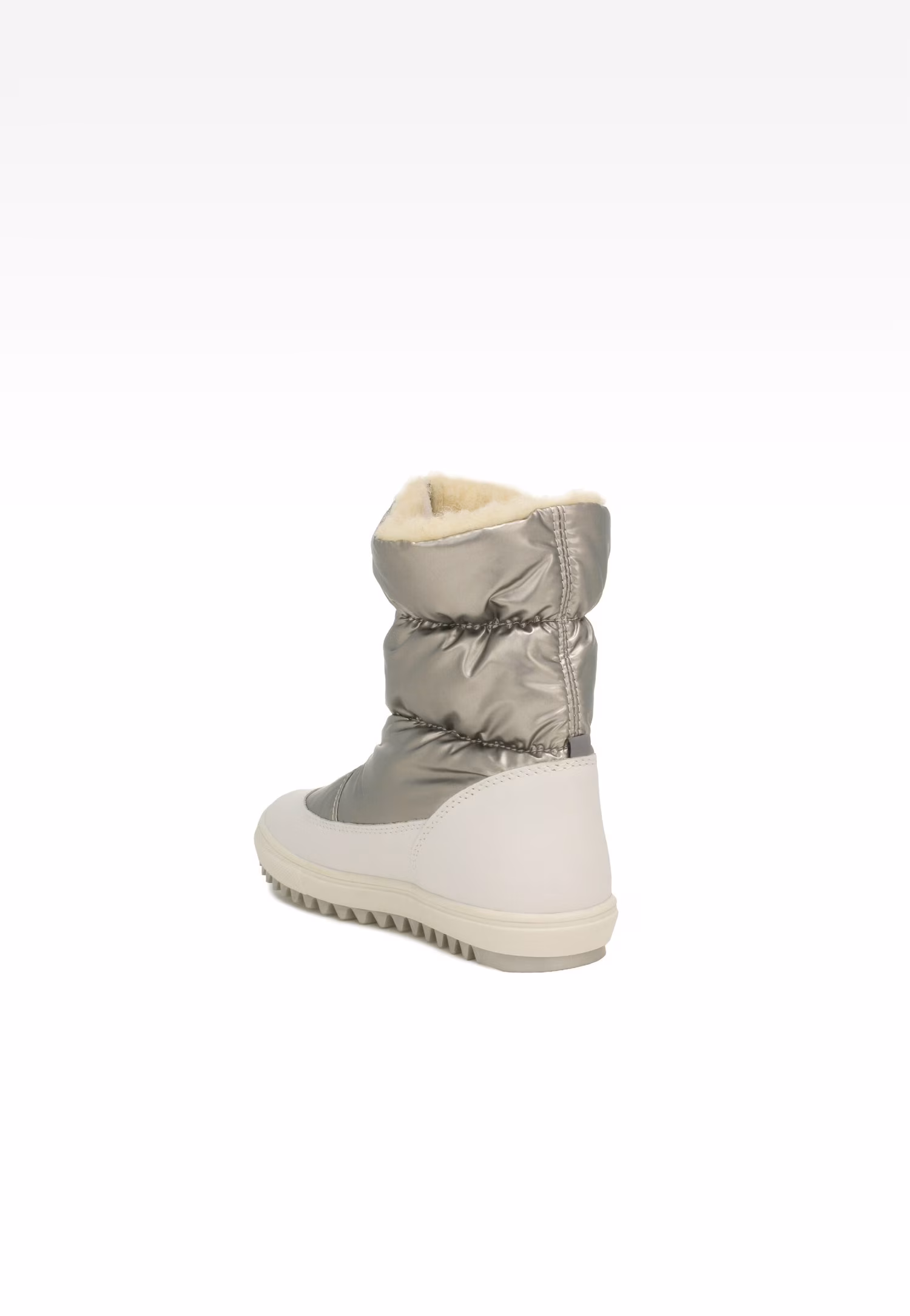 Botki ocieplane BARTEK 14405023, dla dziewcząt, srebrno-biały