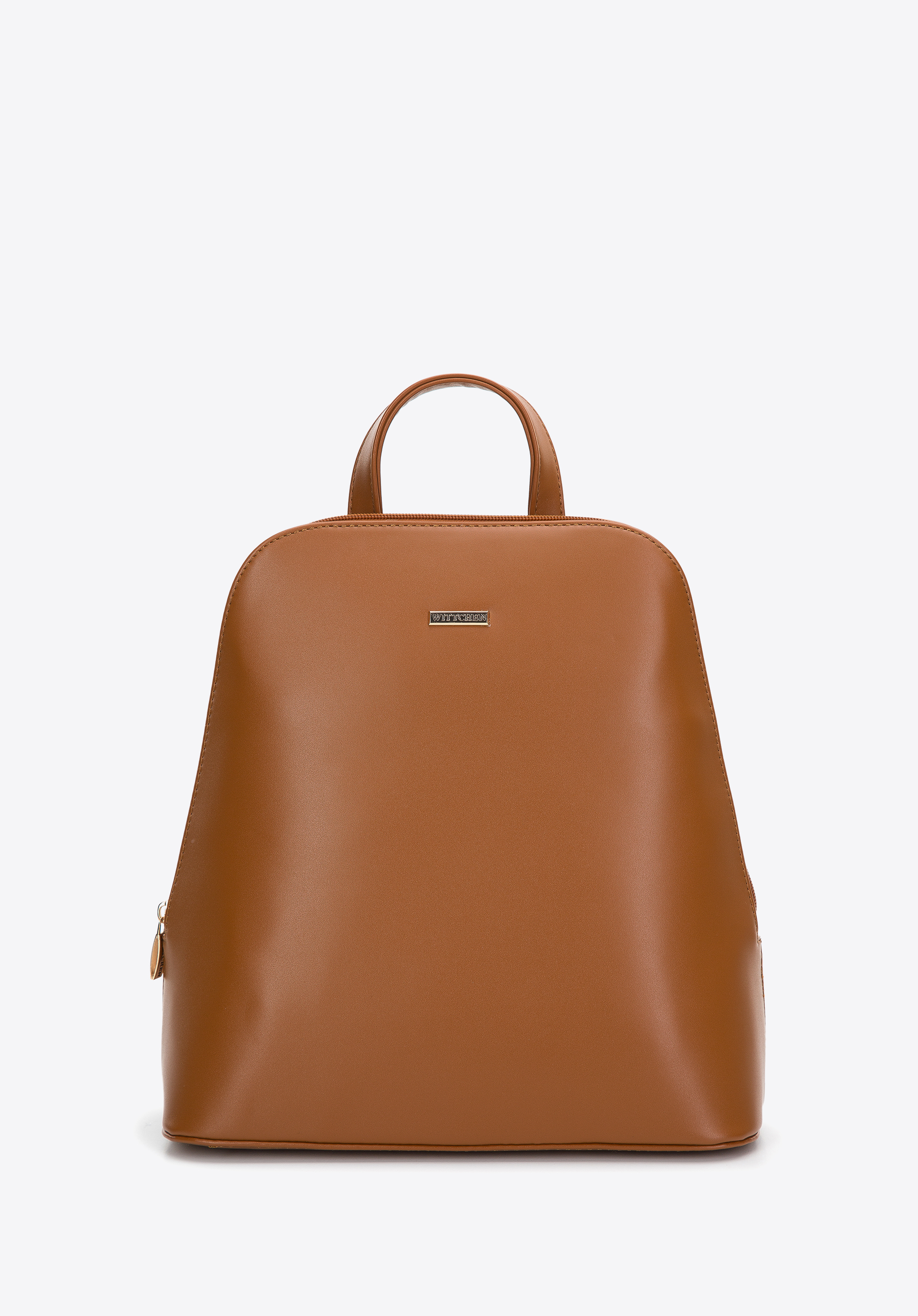 Damski plecak z ekoskóry trapezowy