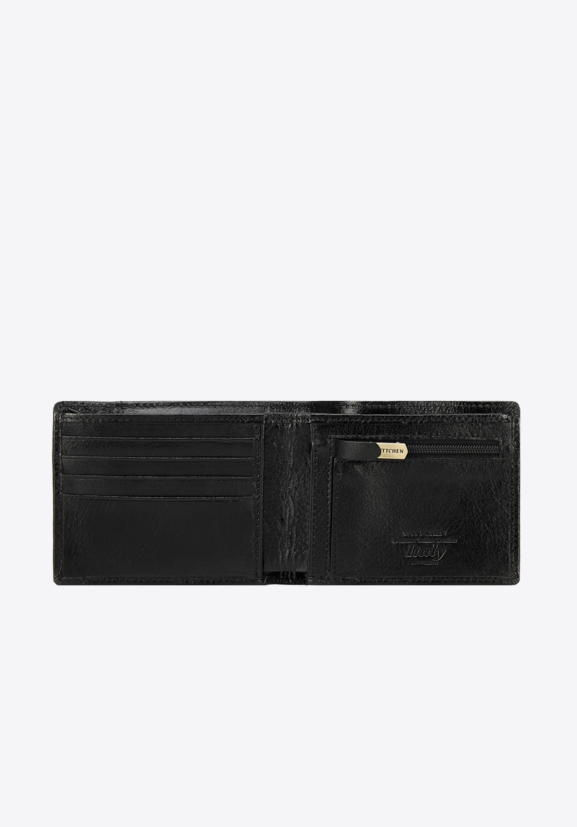 Portfel skórzany z wyjmowanym panelem