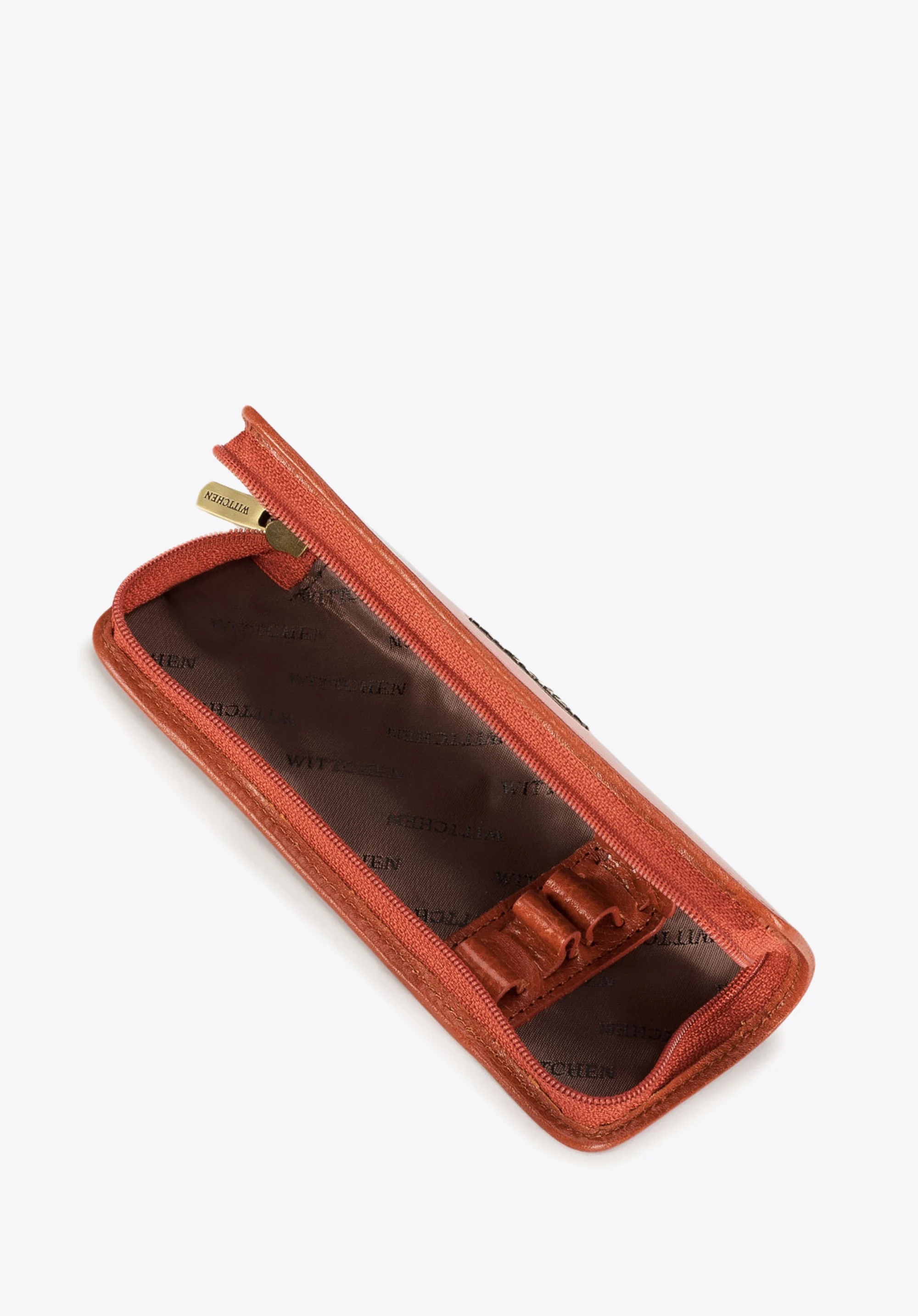 Etui na długopisy ze skóry lakierowanej