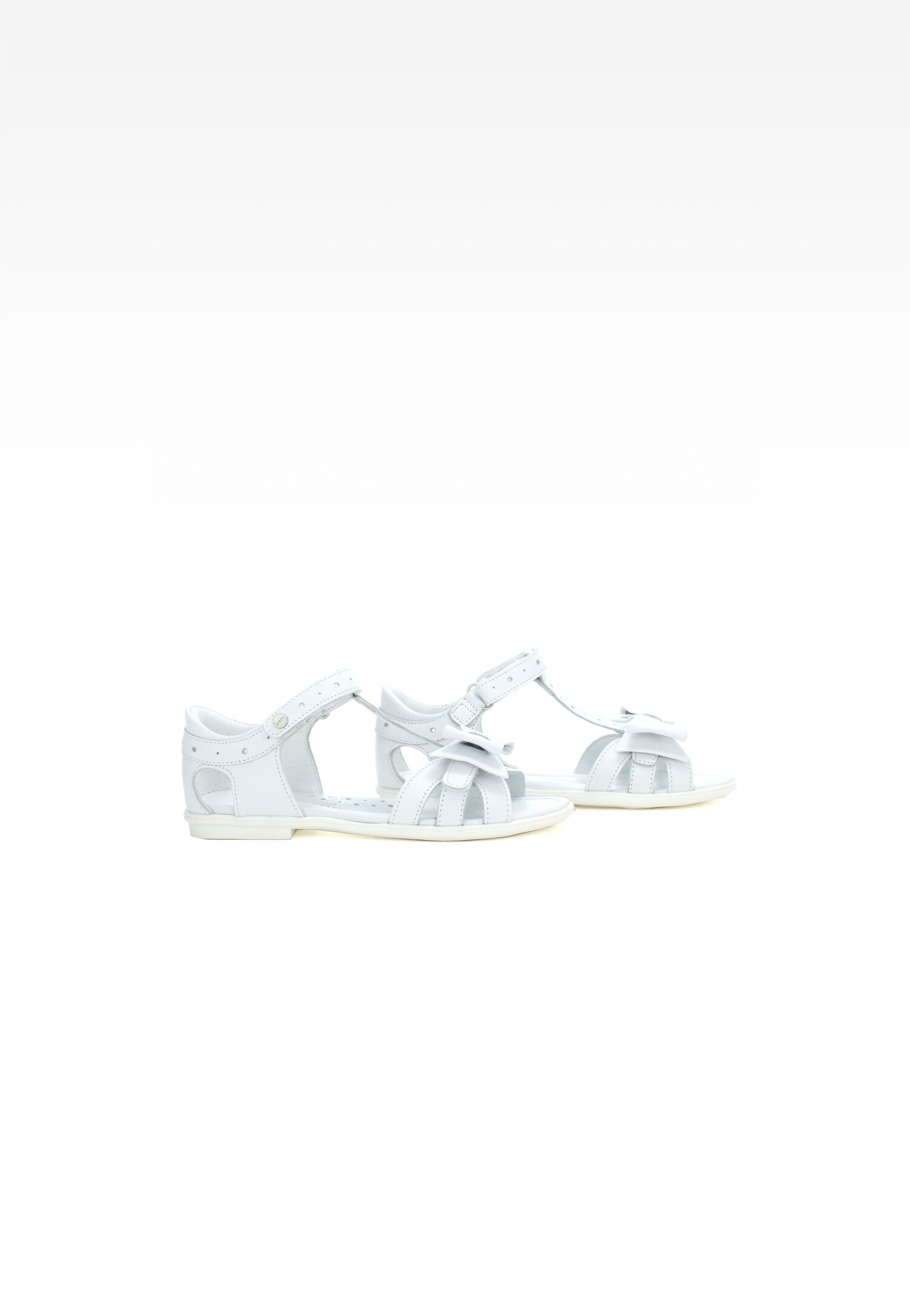 Sandały BARTEK W-56182/B87, dla dziewcząt, biały