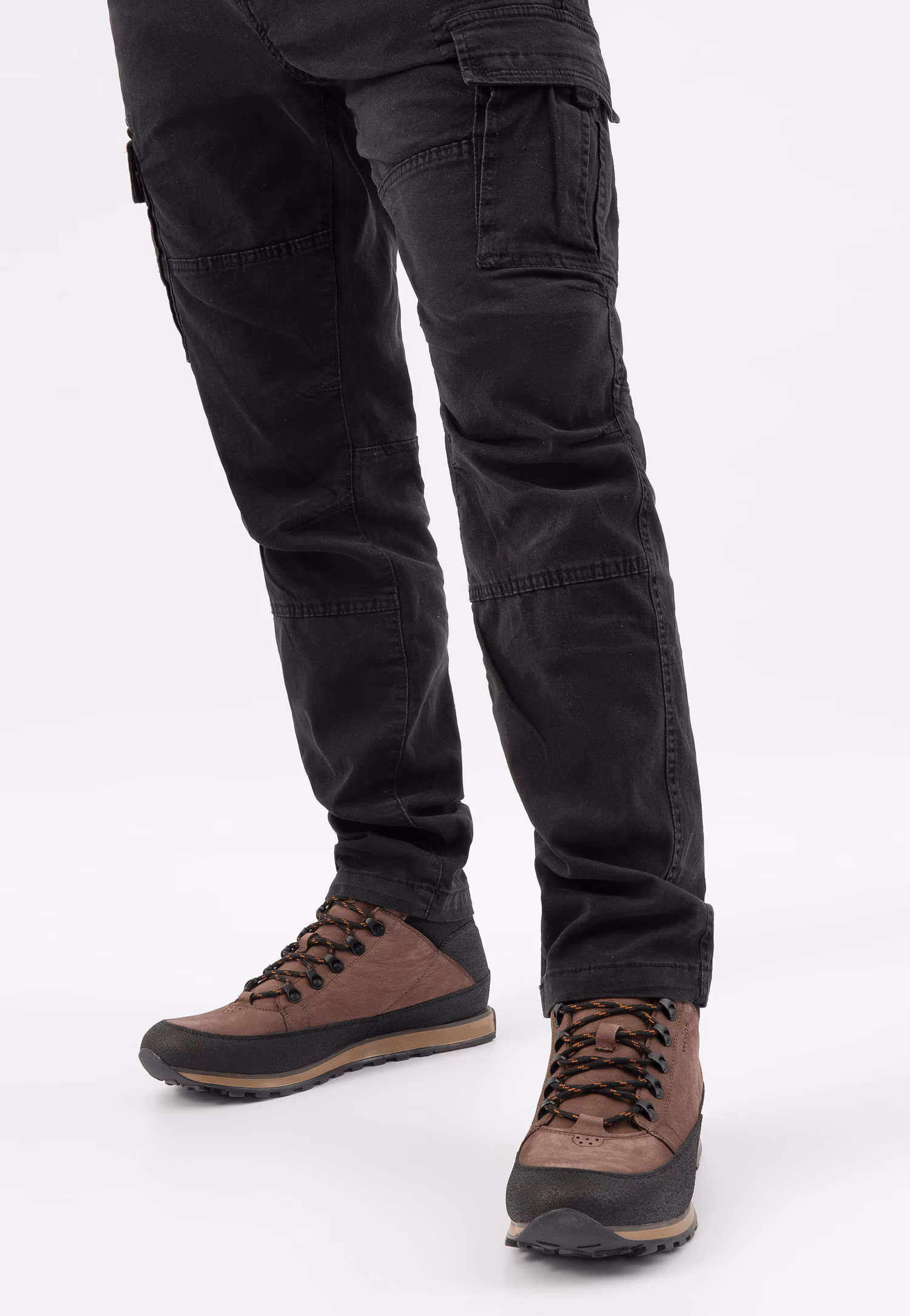 Jasnobrązowe trzewiki męskie