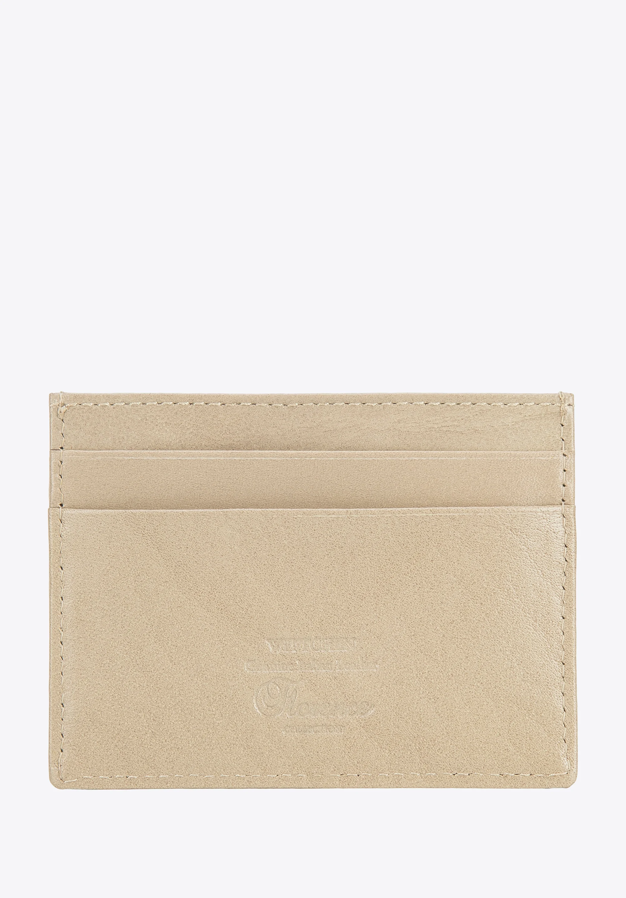 Etui na karty kredytowe z gładkiej skóry