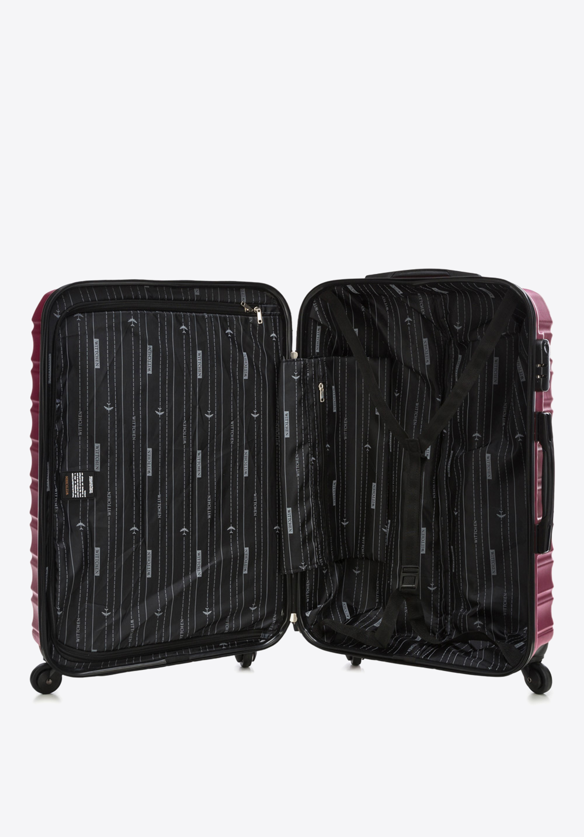 Kosmetyczka podróżna z ABS-u z żebrowaniem