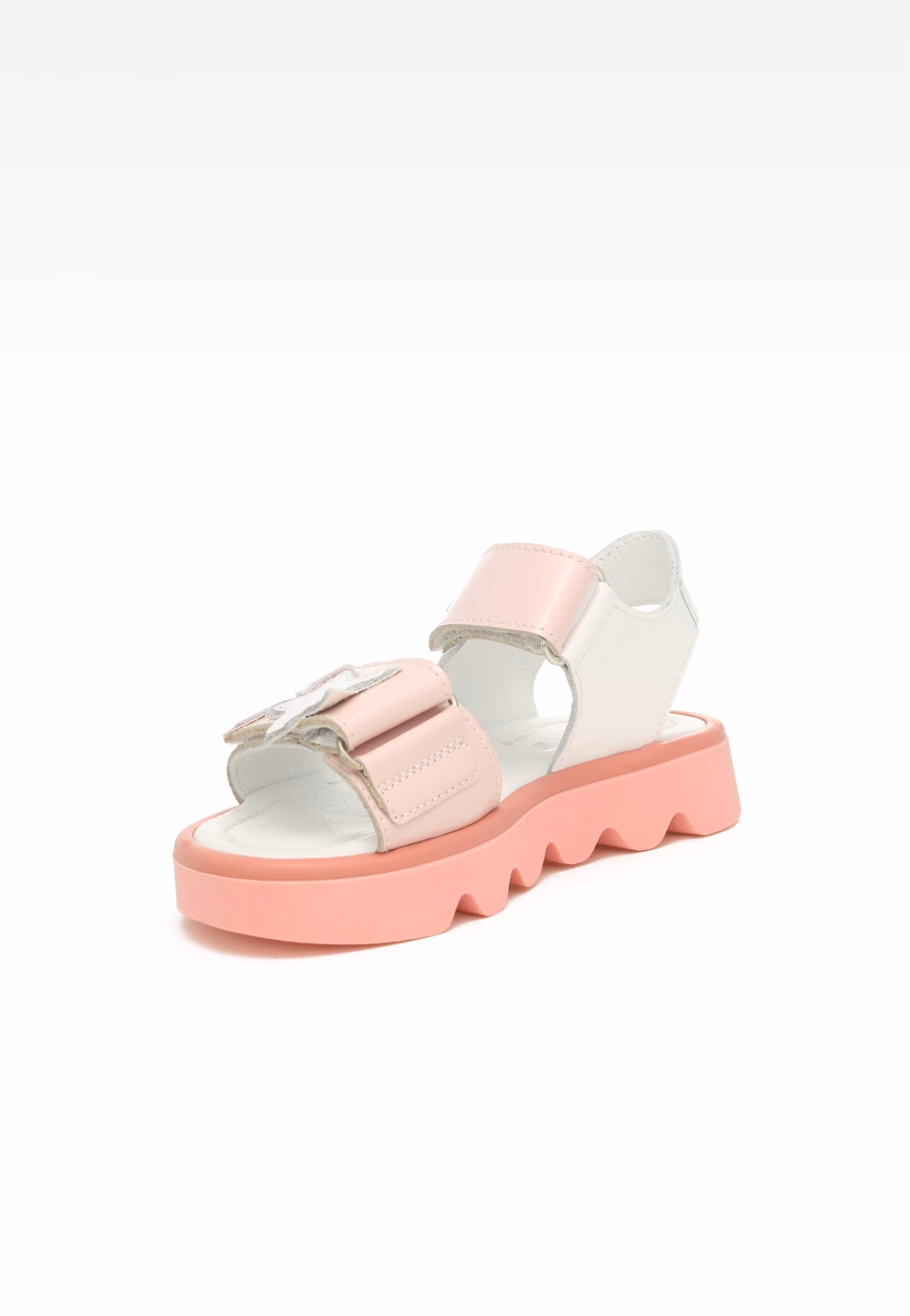 Sandały BARTEK 16120002, dla dziewcząt, szaro-biały