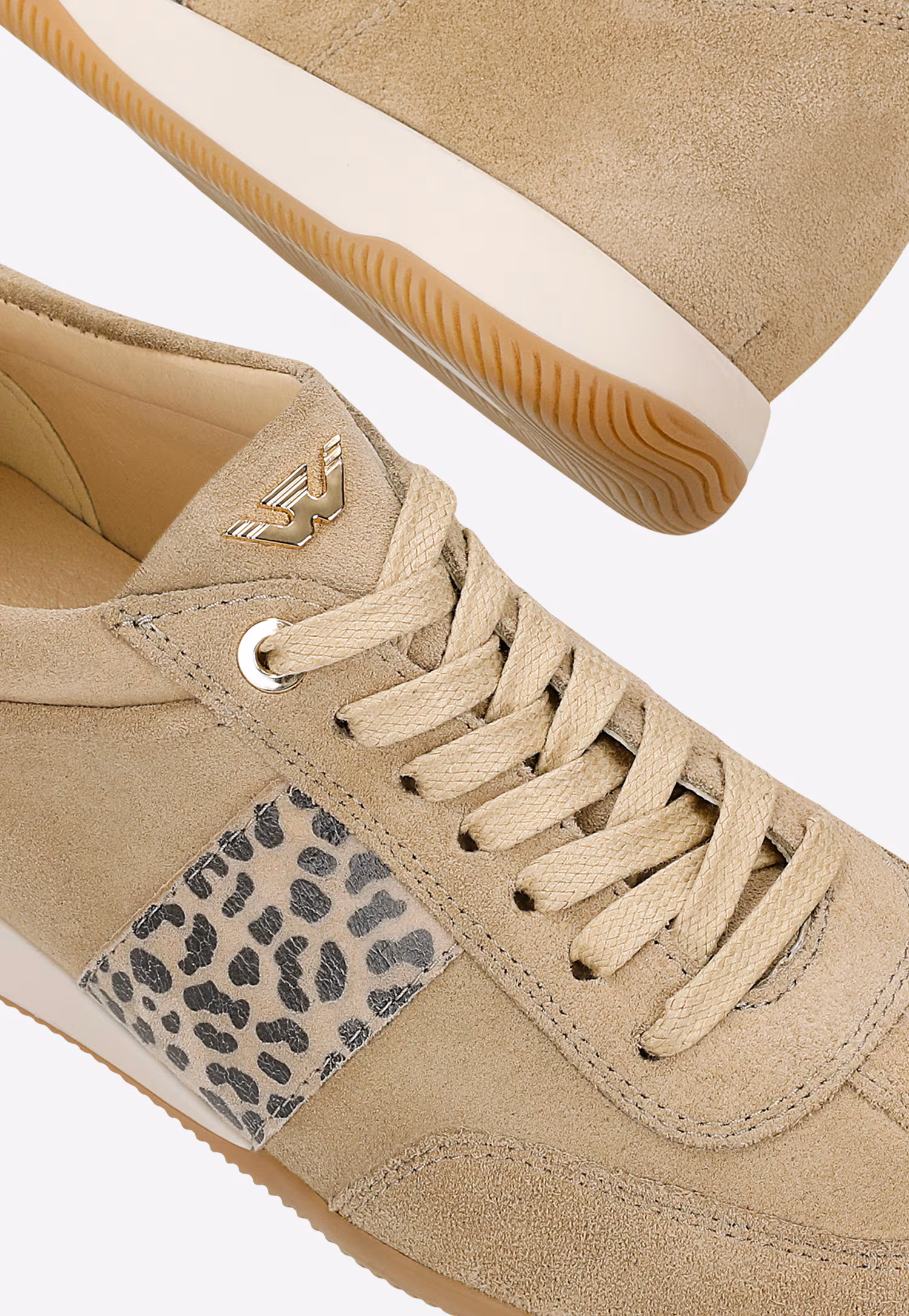 Bordowe trampki damskie z białymi wstawkami