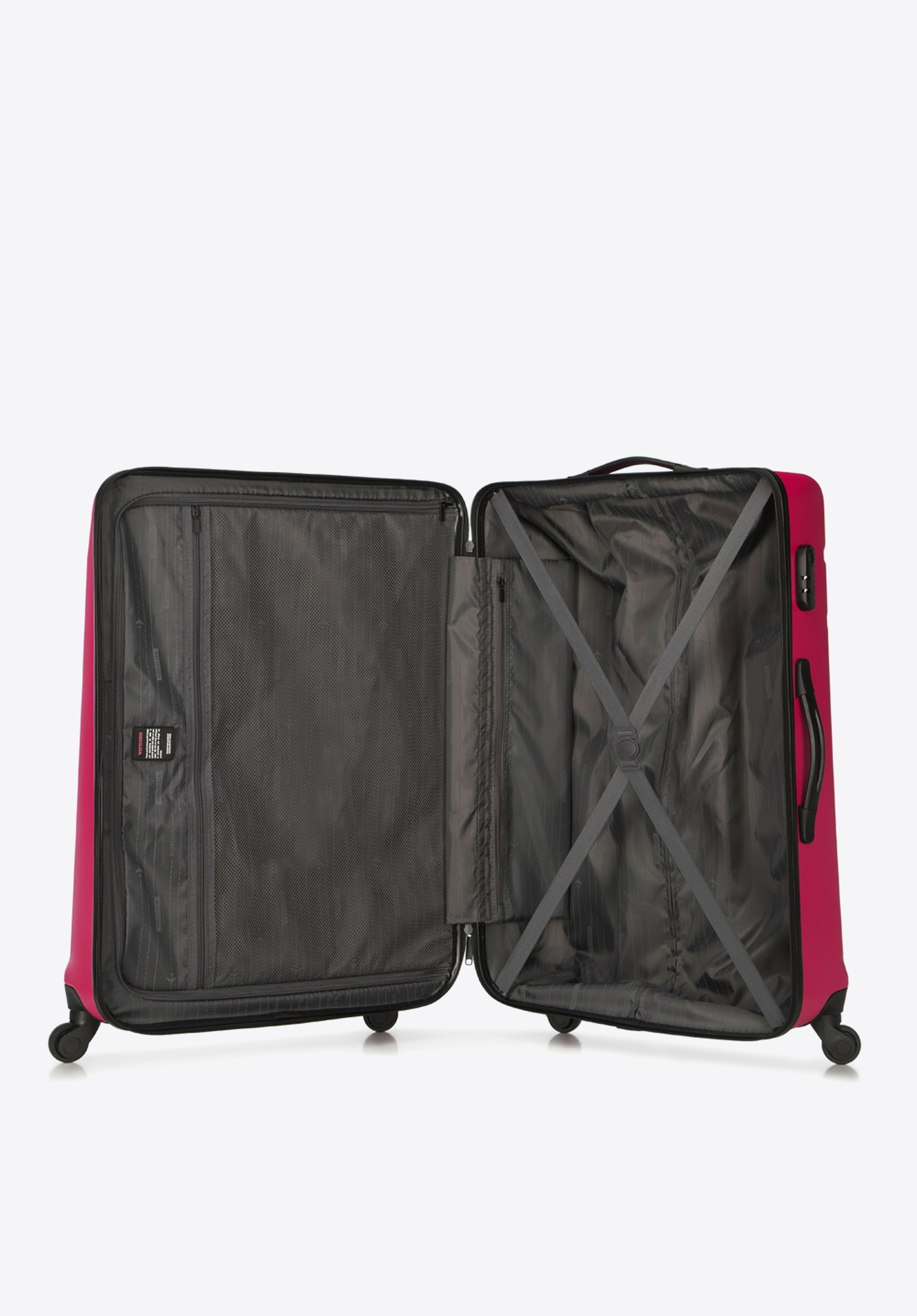 Walizka kabinowa z ABS-u żłobiona