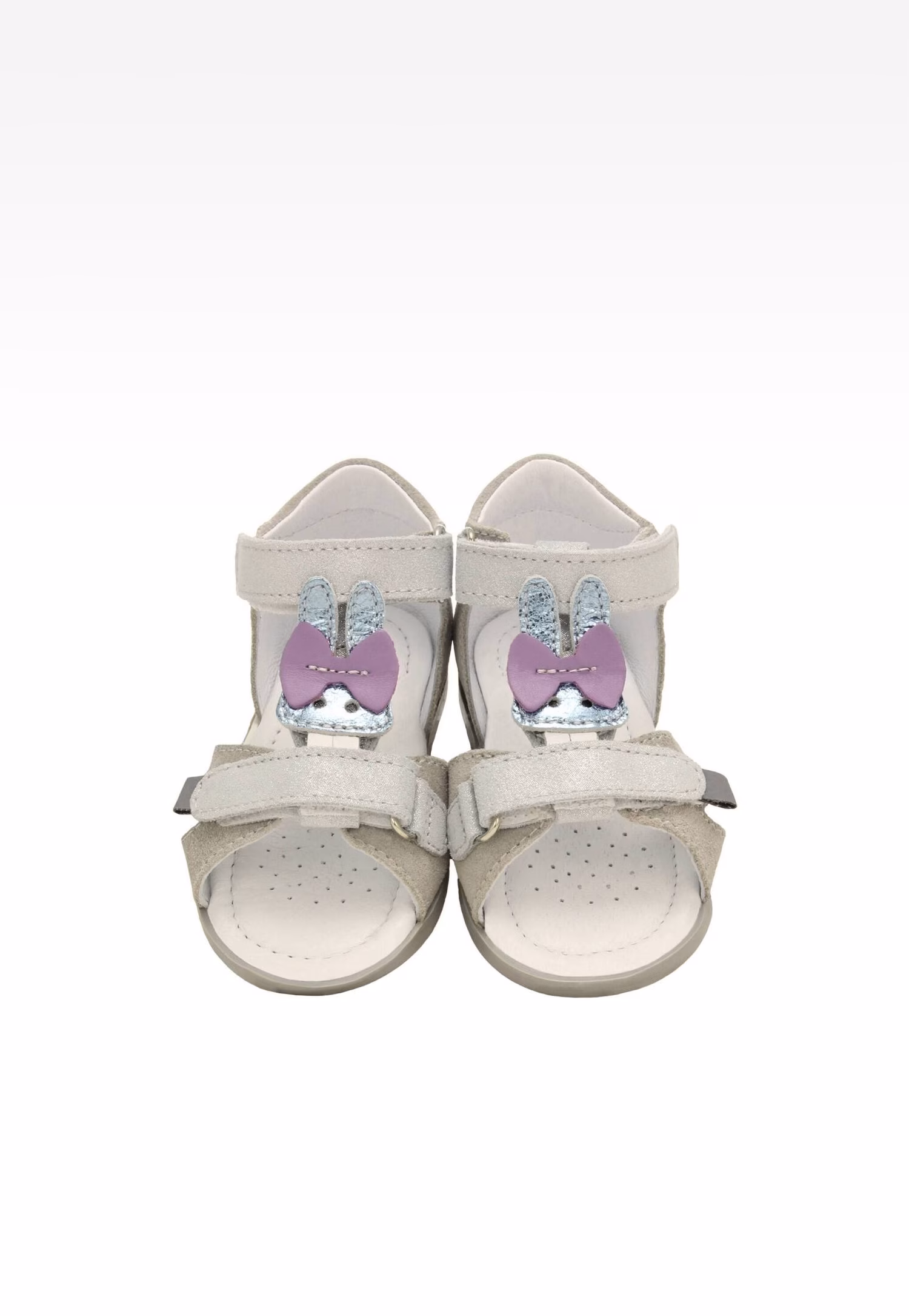 Sandały BARTEK 11414009, dla dziewcząt, szary